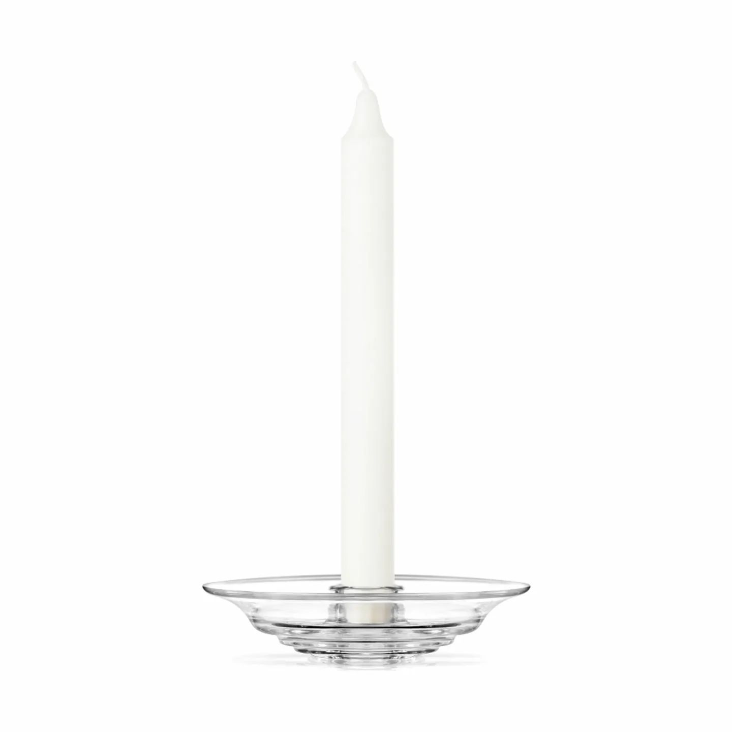Holmegaard Kronelysestage Flow Kronelysestage i Klar, 3 cm, 1