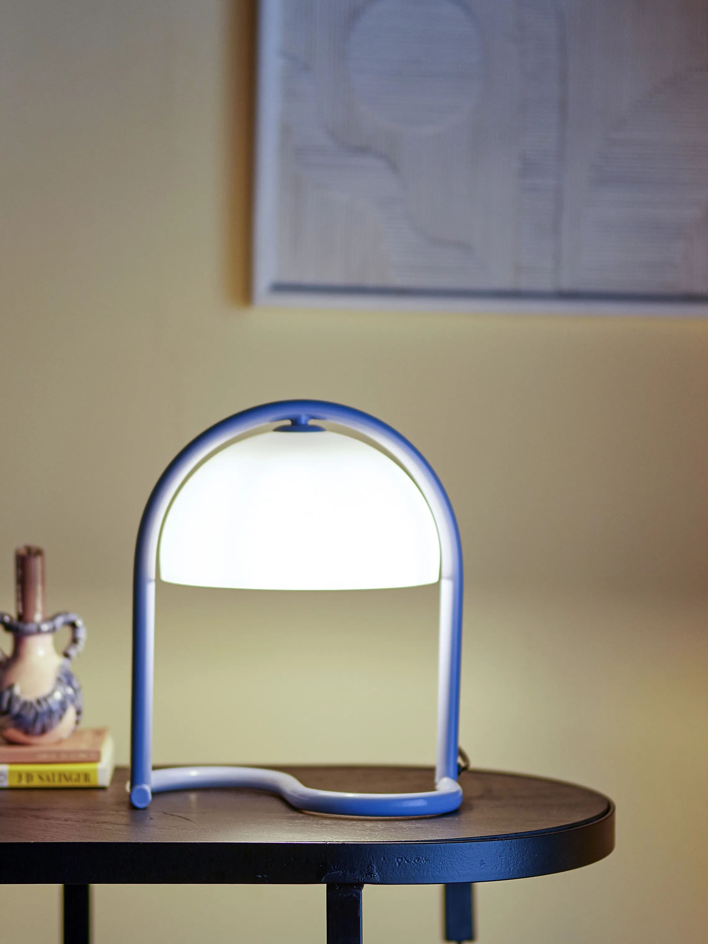 Bloomingville Bordlamper Favour Bordlampe i Blå, 3