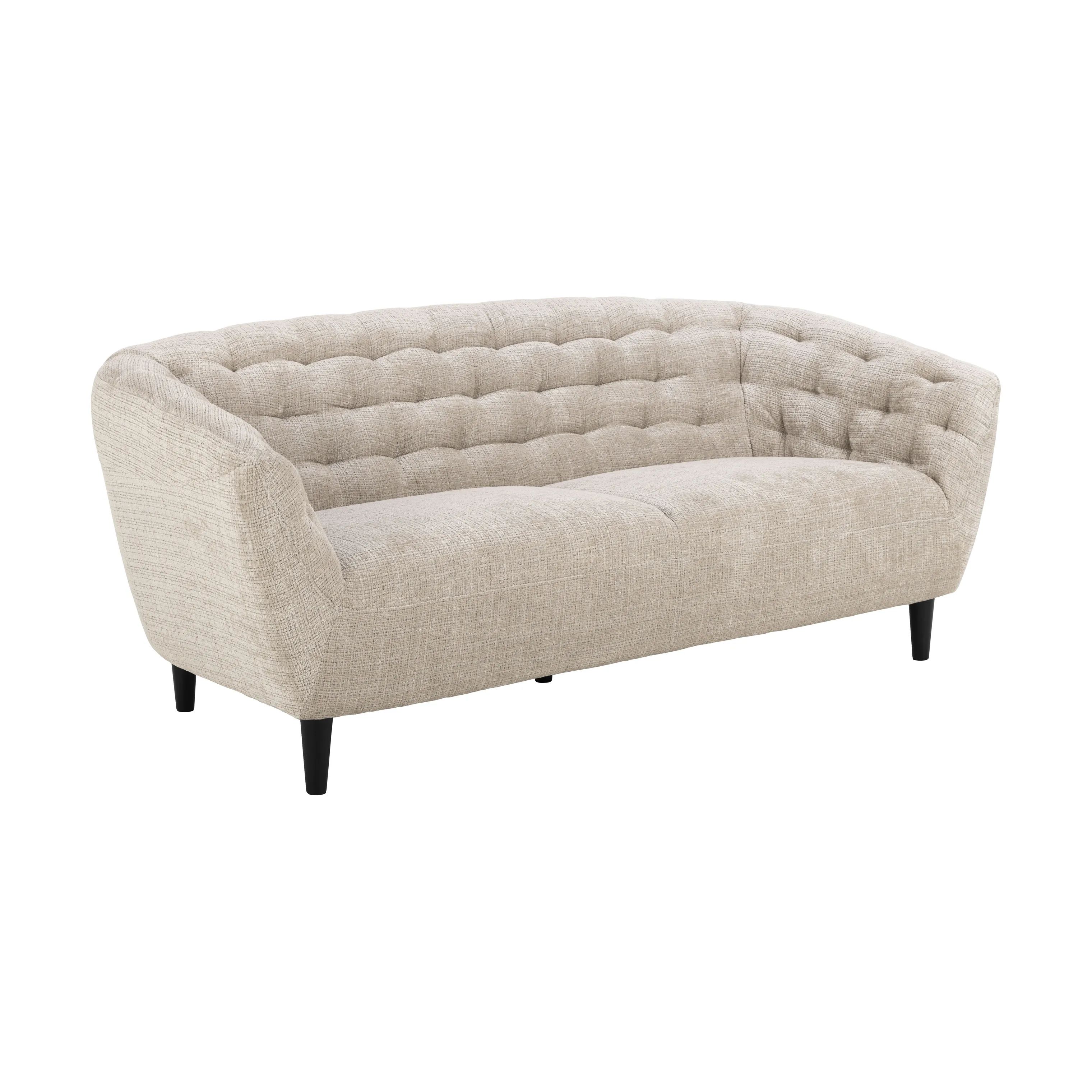 CASA Living Sofaer Ria Sofa i Beige, 191 cm, 4