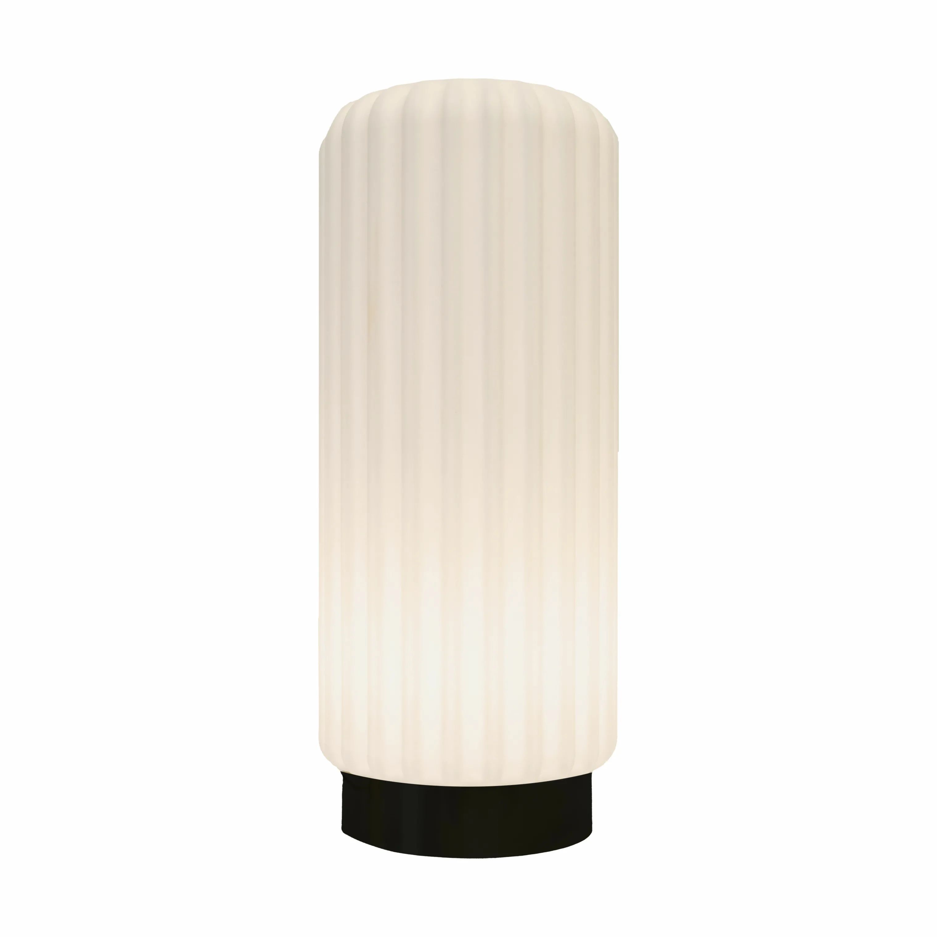 Atelier Pierre since 1968 Bordlamper Dentelles Tall XL Portable Gulvlampe i Hvid/sort, 66 cm, 1