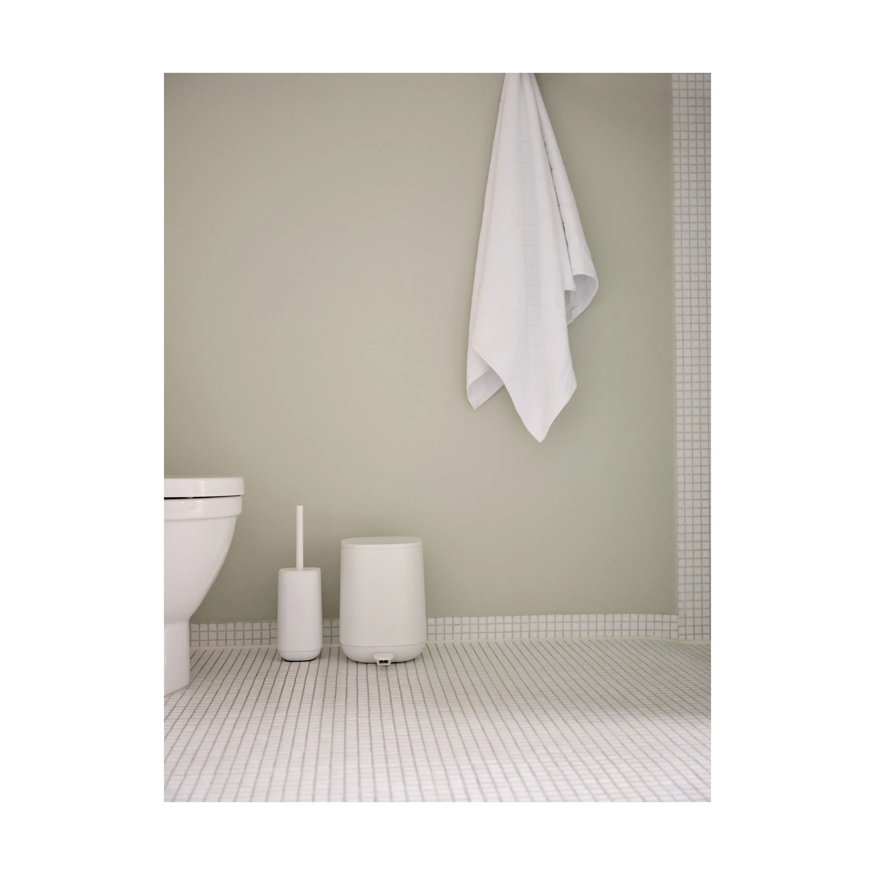 Zone Toiletspande Time Pedalspand i Hvid, 4