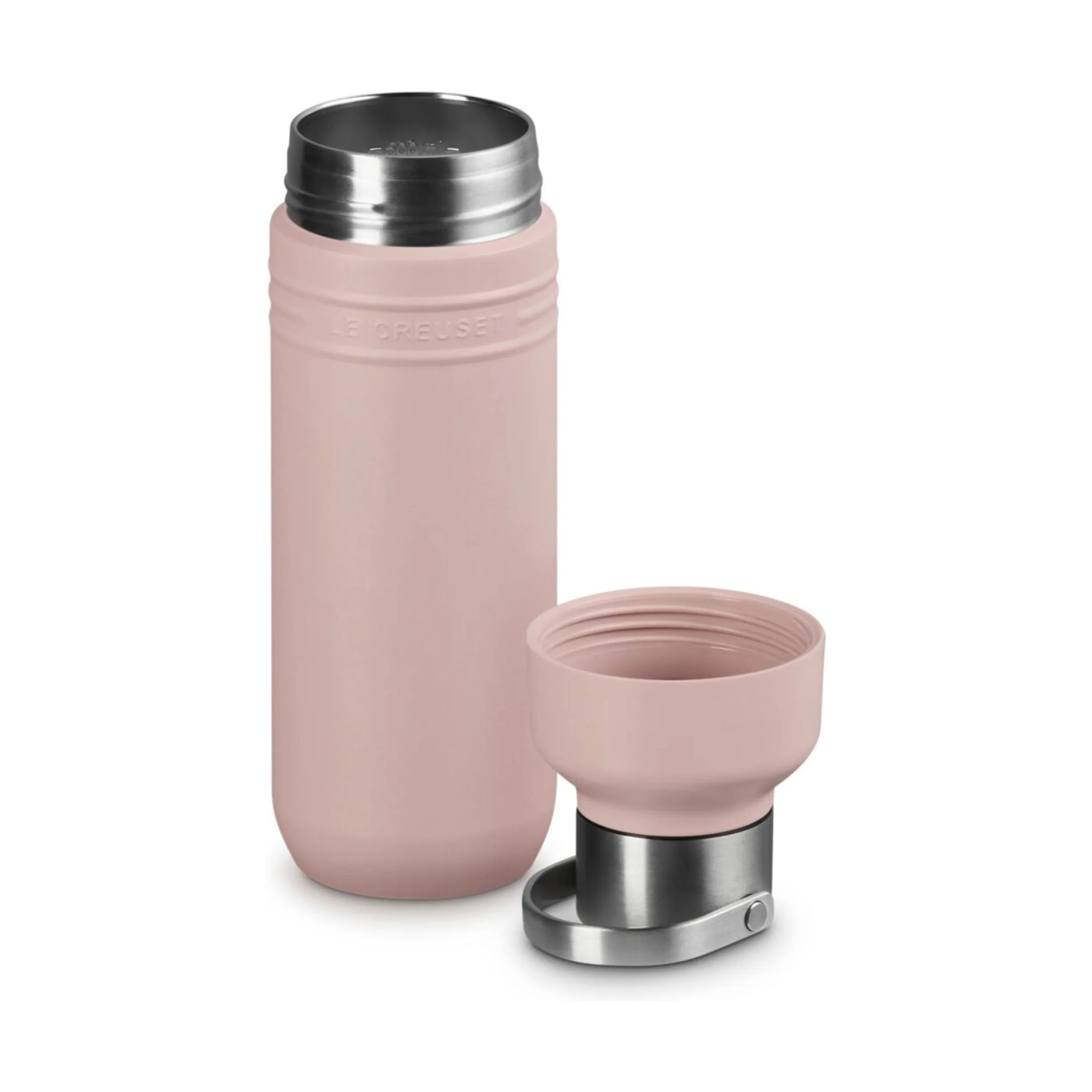 Le Creuset Termoflasker On the Go Termoflaske i Shell Pink, 500 ml, 4