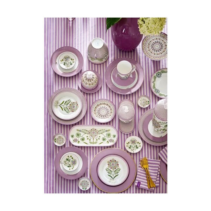 PIP Studio Middagstallerkener Lily & Lotus Tallerken i Lilla, 23 cm, 3
