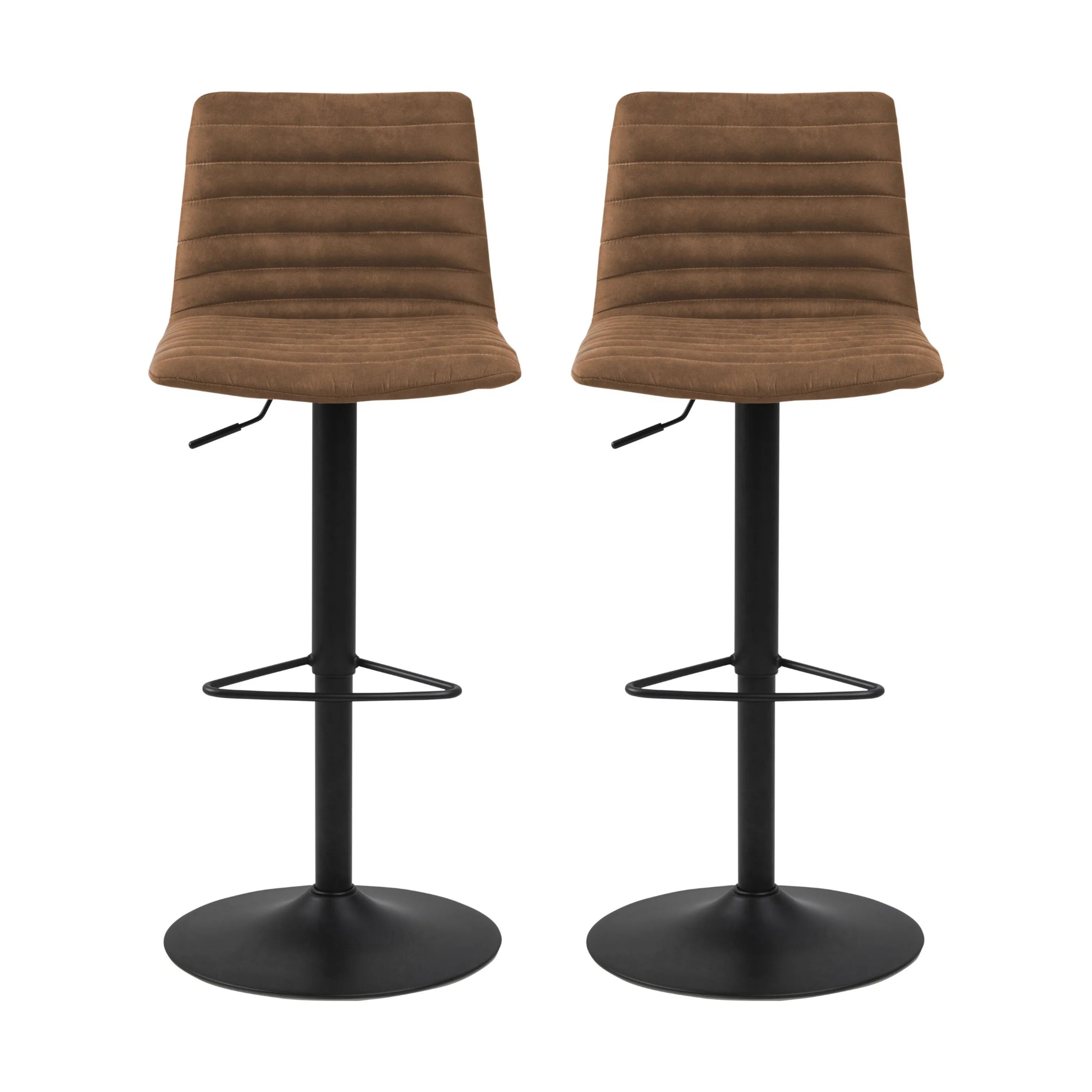 CASA Living Barstole Kimmy Barstol - 2 stk i Camel, 1