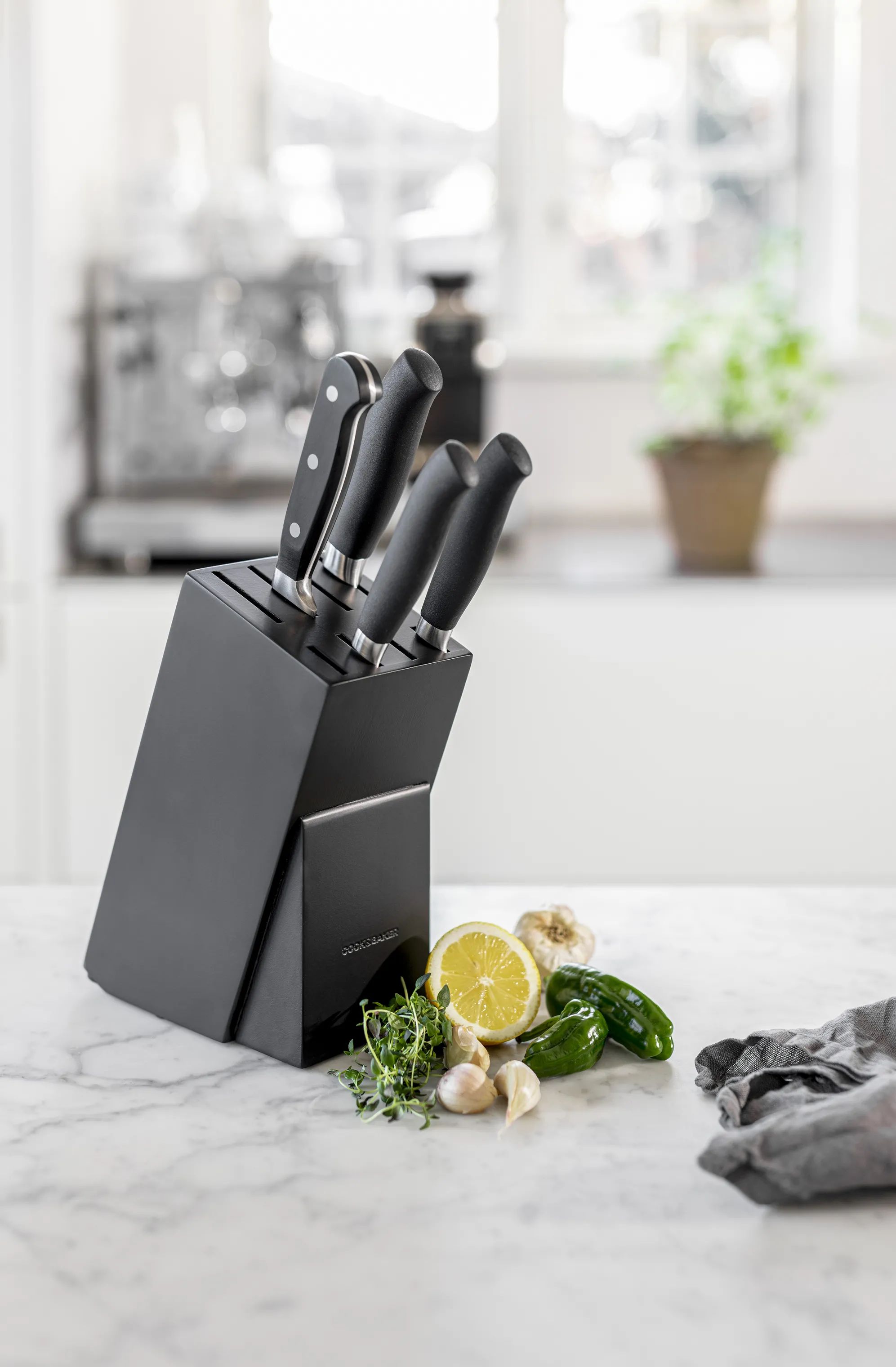 Cook & Baker Knivblokke Knivblok i Sort, 2