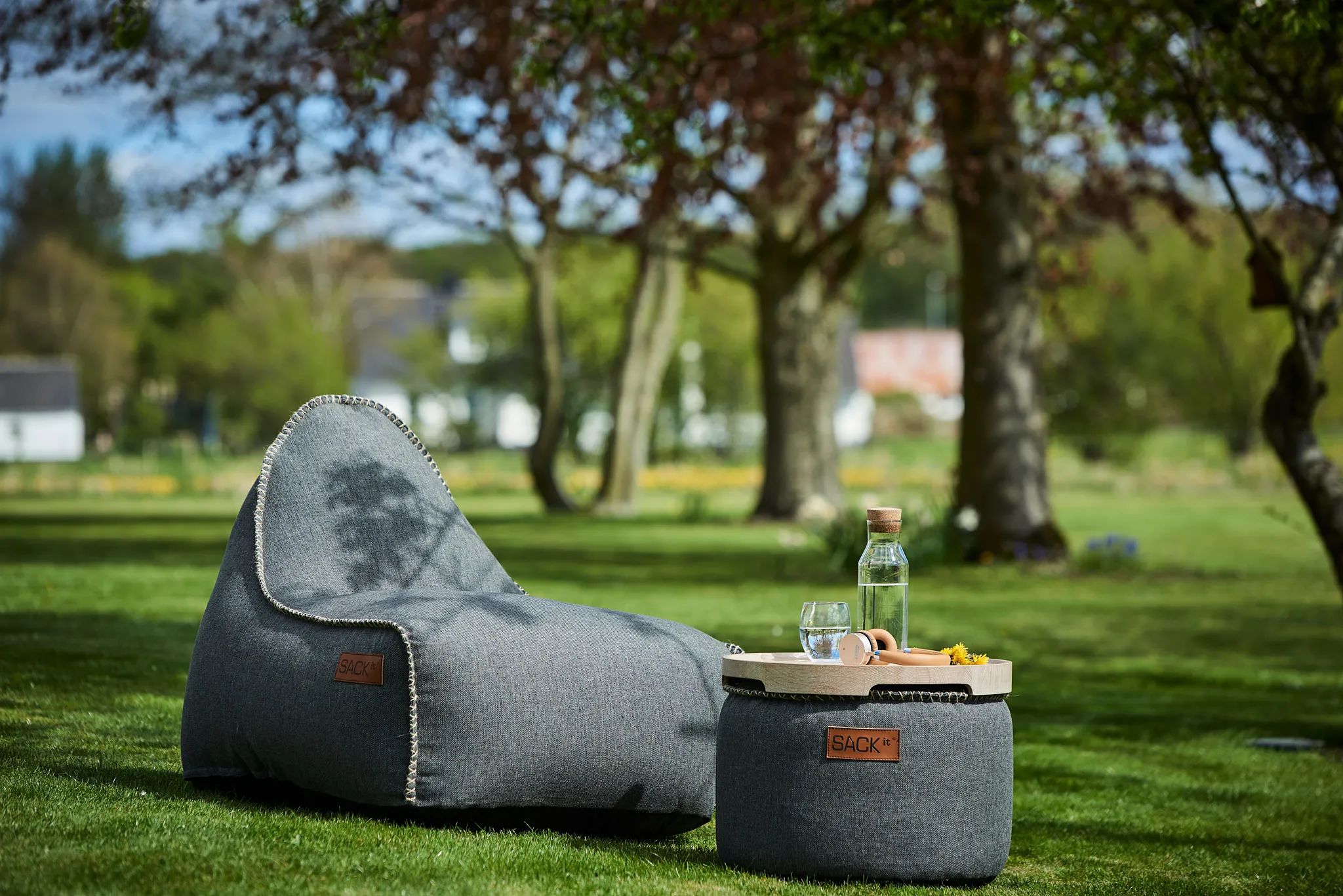 SACKit Lænestole Retroit Cobana Sækkestol i Grey, 3
