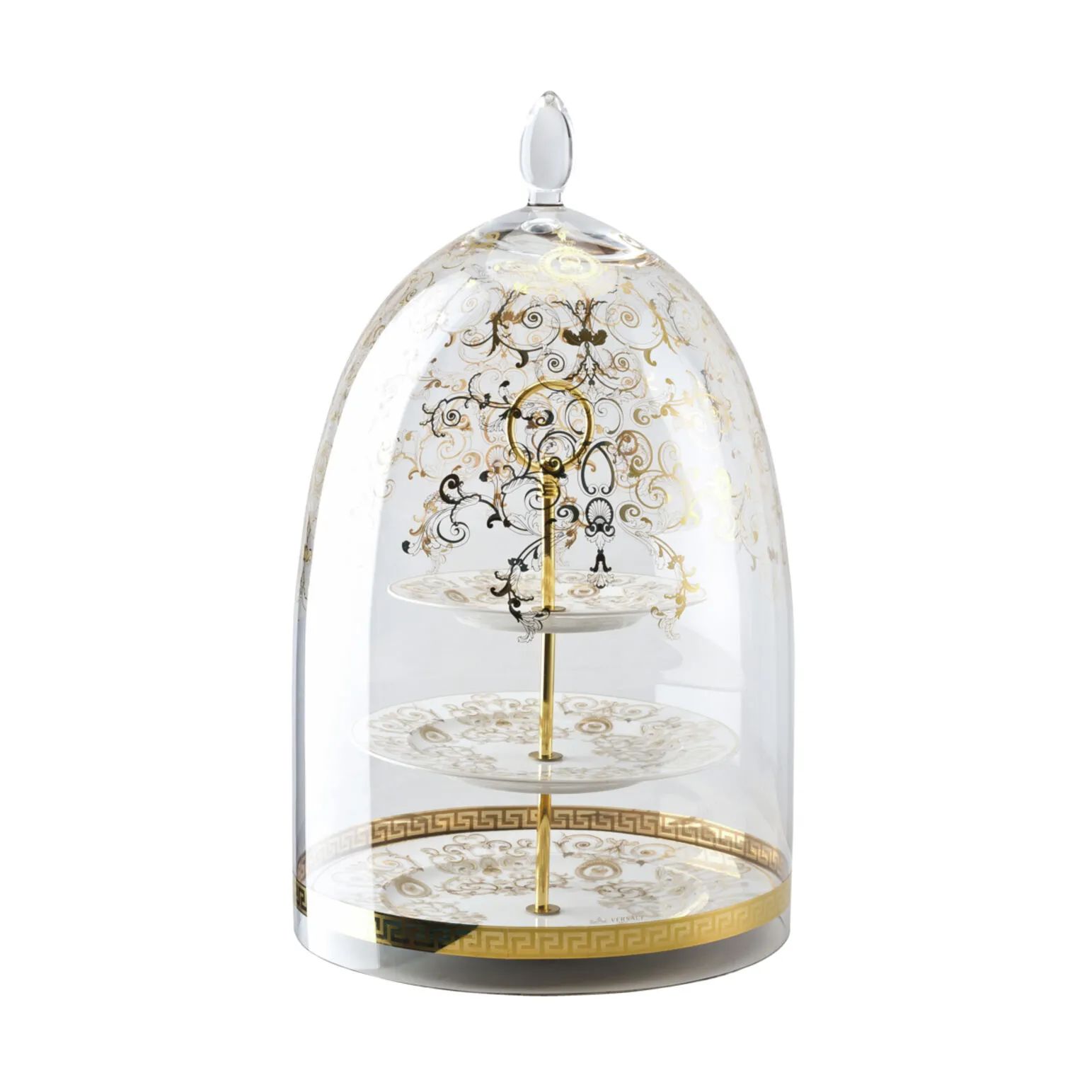 Versace Etagere Medusa Etagere i Hvid/guld, 2