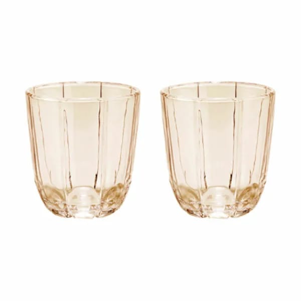 Holmegaard Vandglas Lily Vandglas - 2 stk. i Toffee rose, 1