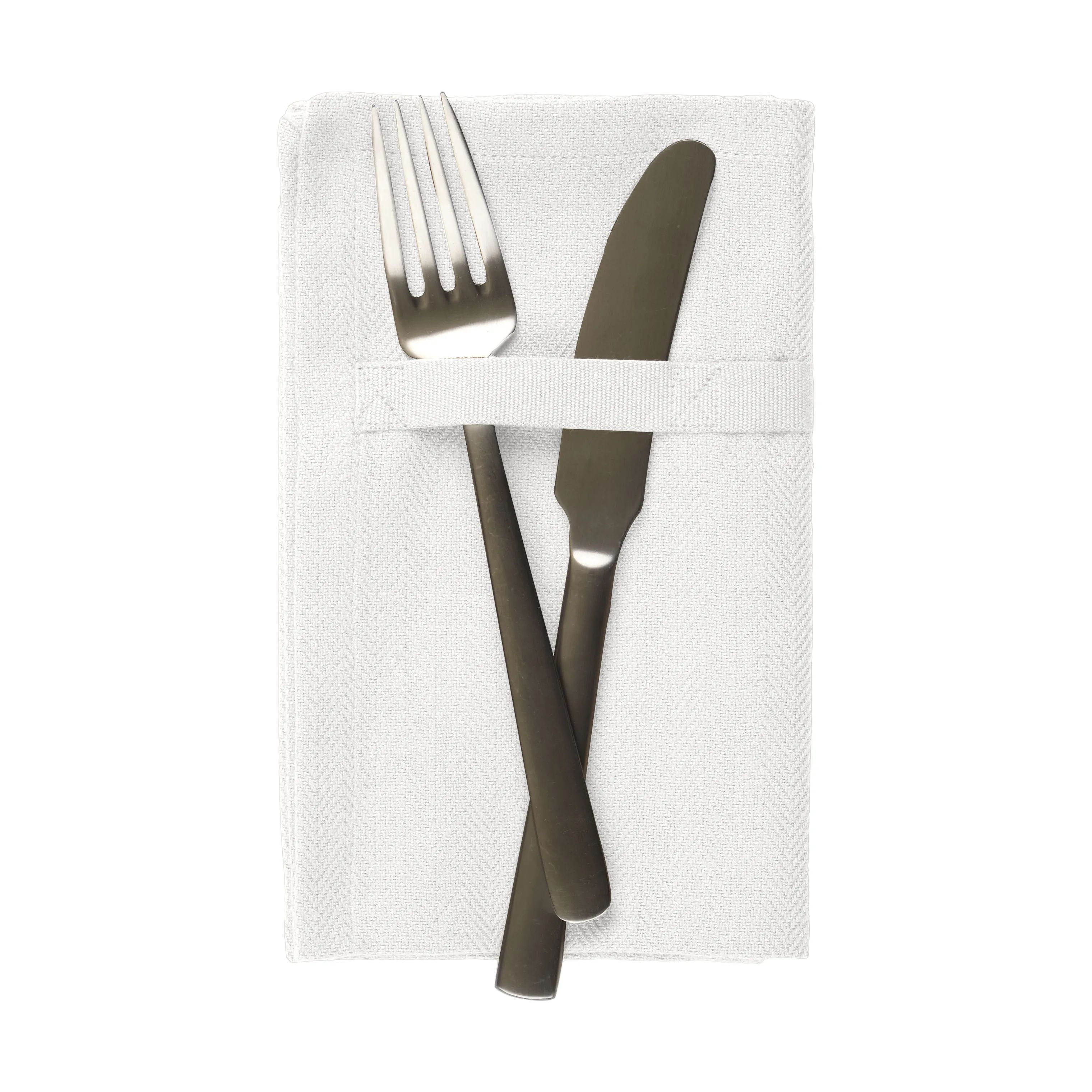 The Organic Company Stofservietter Stofserviet - 4 stk. i Hvid, 5