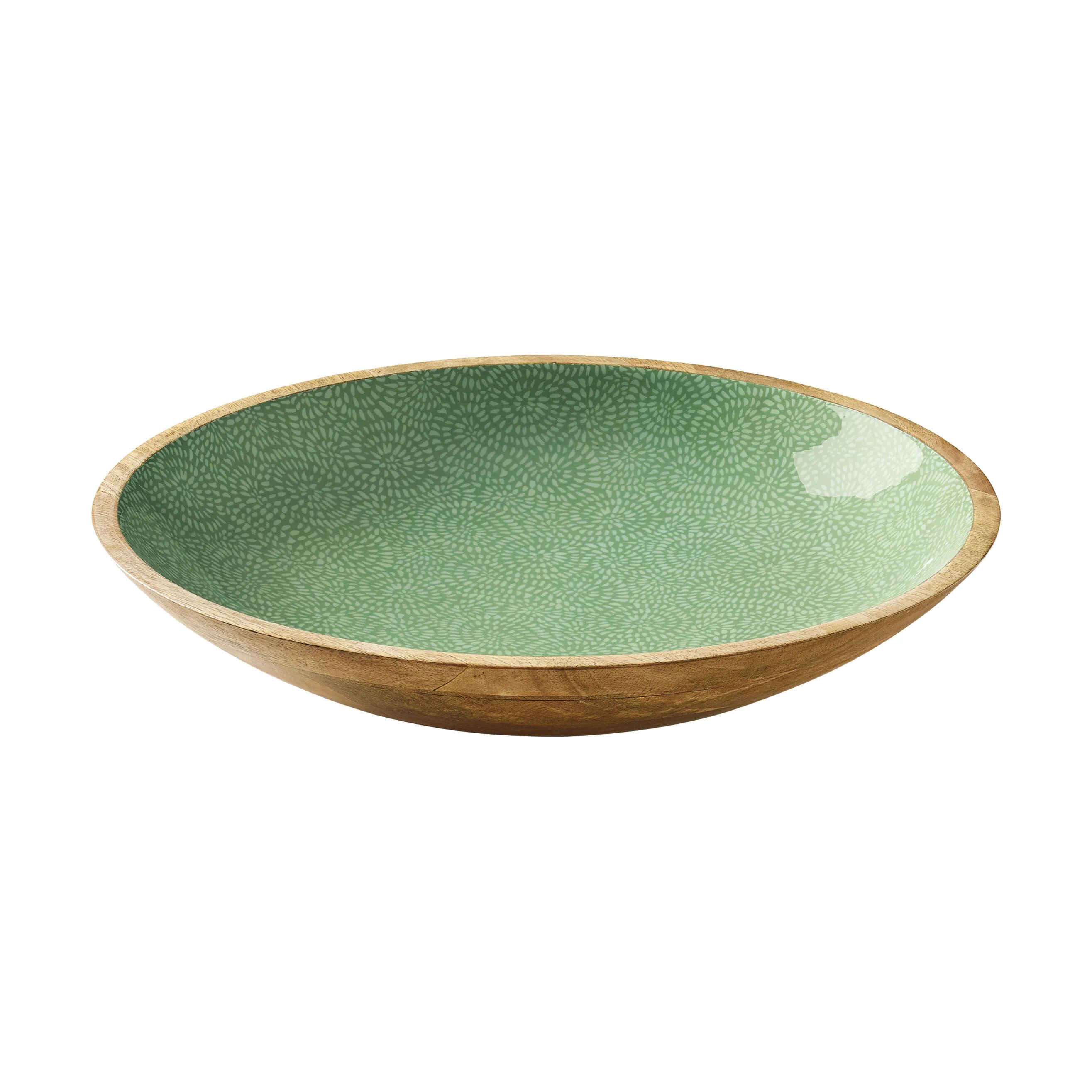 Zassenhaus Serveringsskåle Mango Serveringsskål i Brush Green, H6 x Ø35 cm, 1