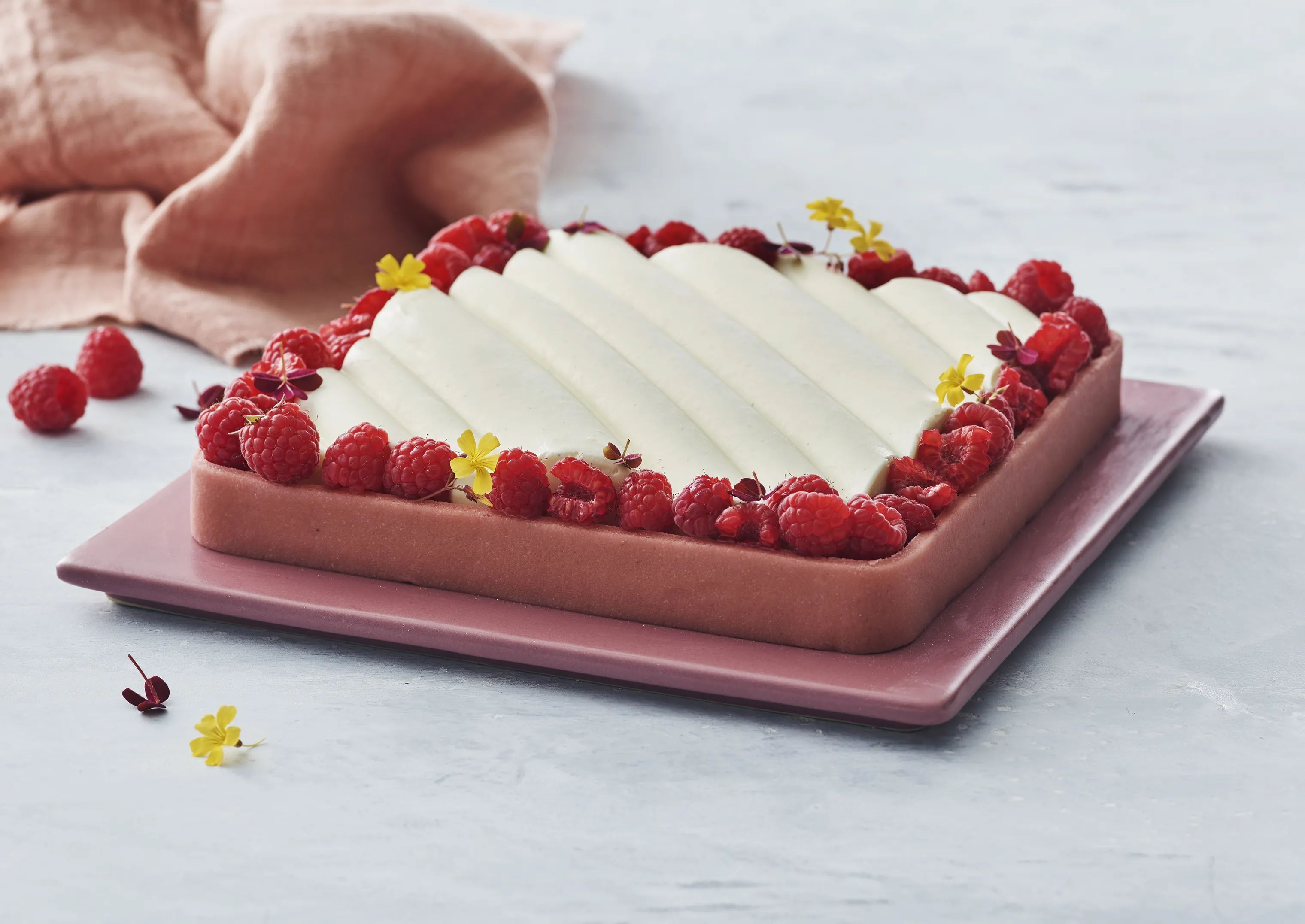 by Ditte Julie Øvrige bageforme Silikoneform - Diagonale buer i Rosa, 2