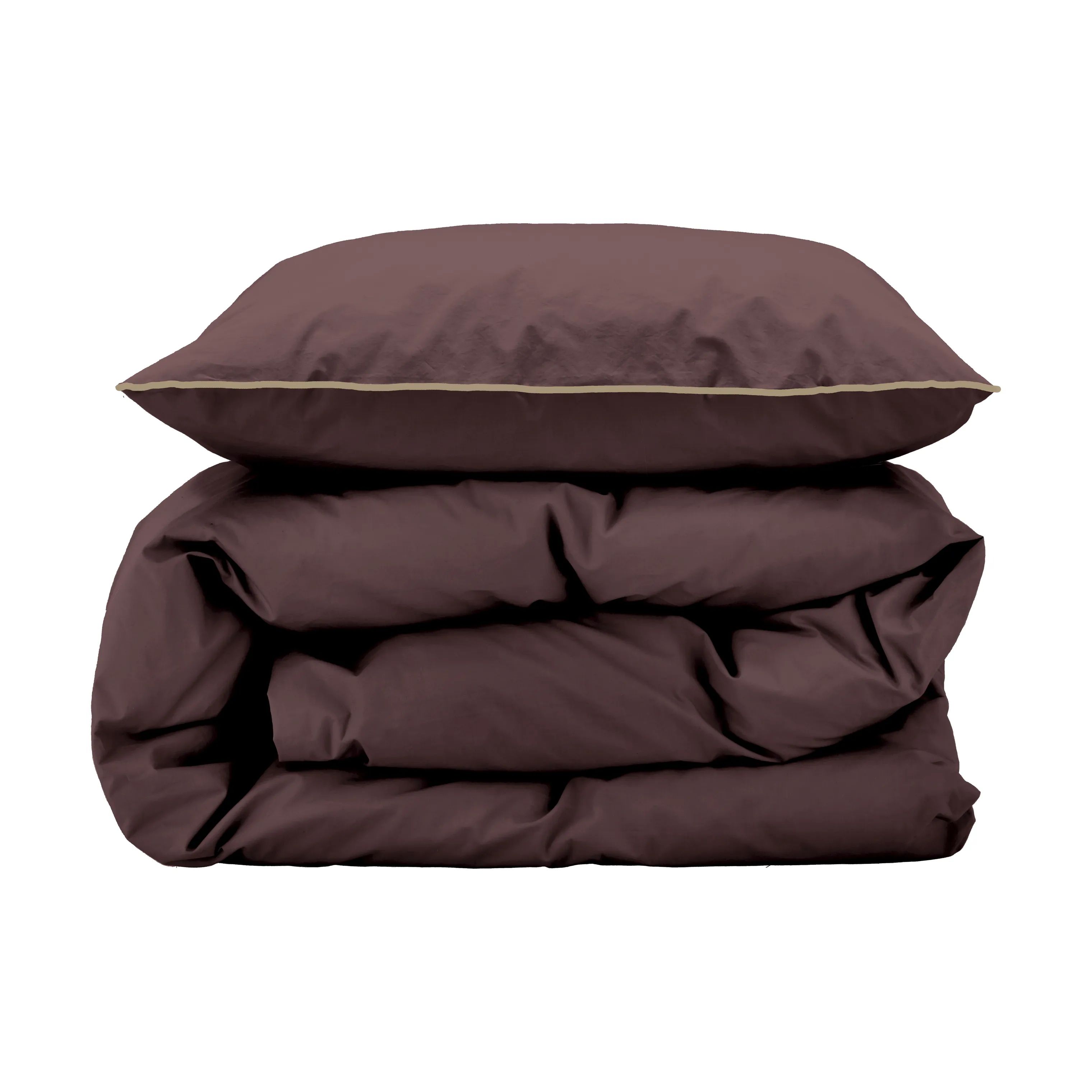 Södahl Sengetøj Edge Sengetøj i Rosewood, B140 x L200 cm, 3