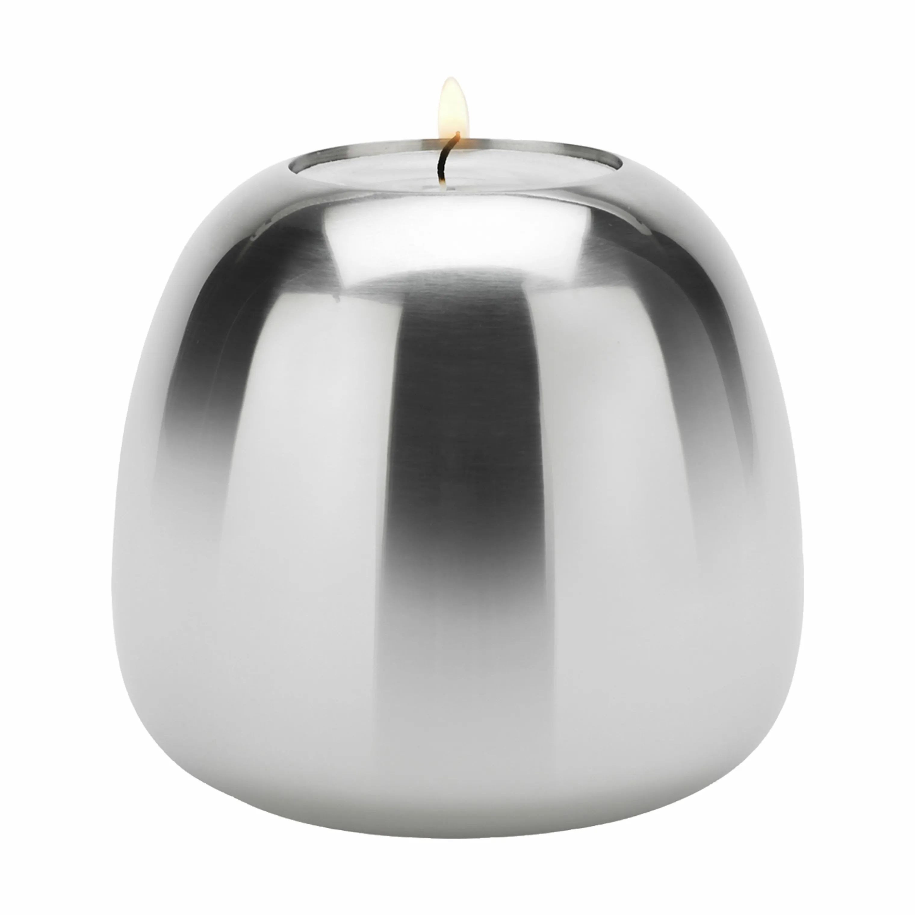 Stelton Kronelysestage Nordic Ora Lysestage i Stål, 8 cm, 4