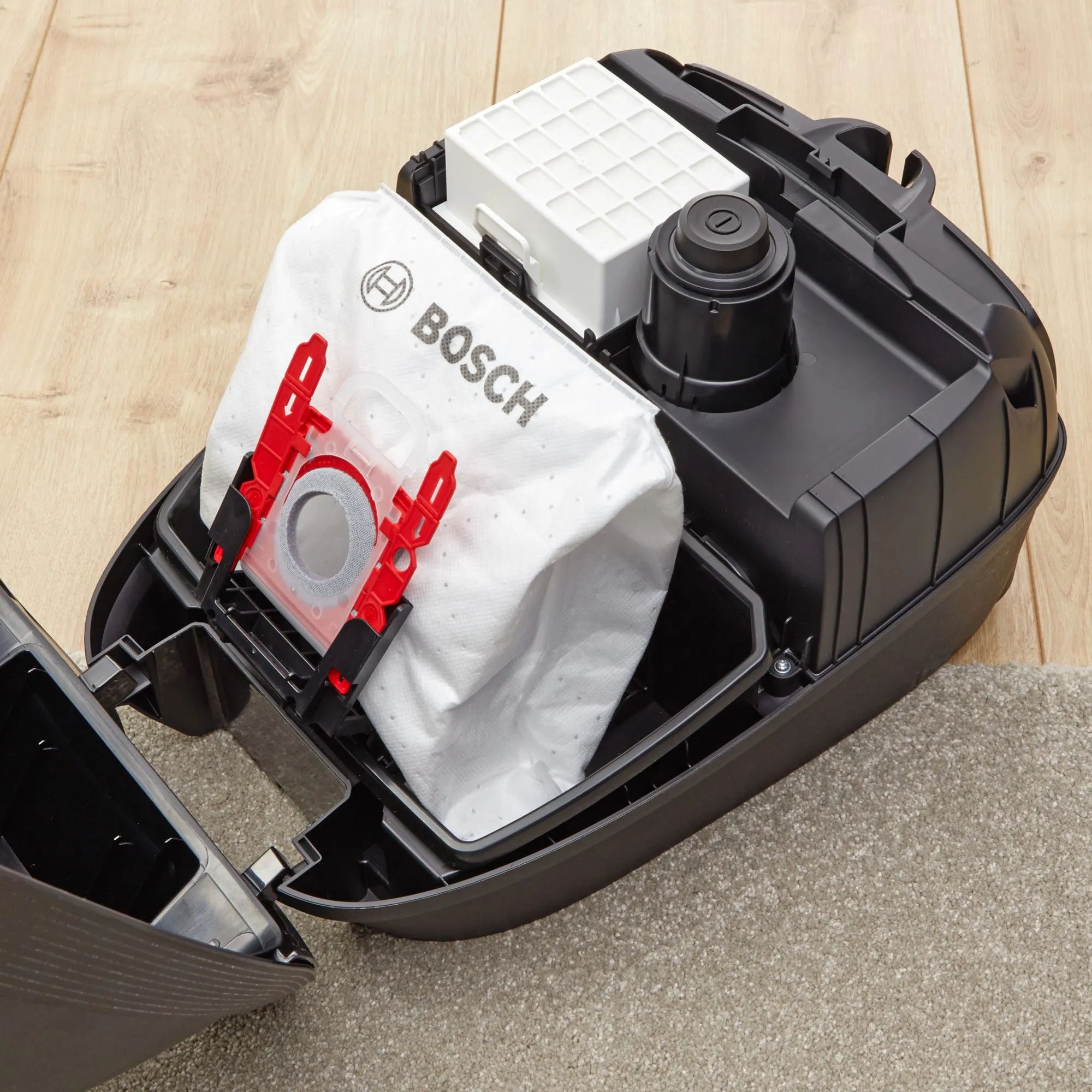 Bosch Støvsugere Støvsuger BGL6POW1 Serie 6 i Sort, 6