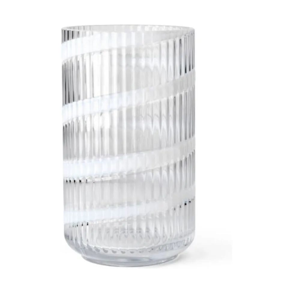 Lyngby Porcelæn Vaser Lyngby Vase Swirl i 25 cm, 1