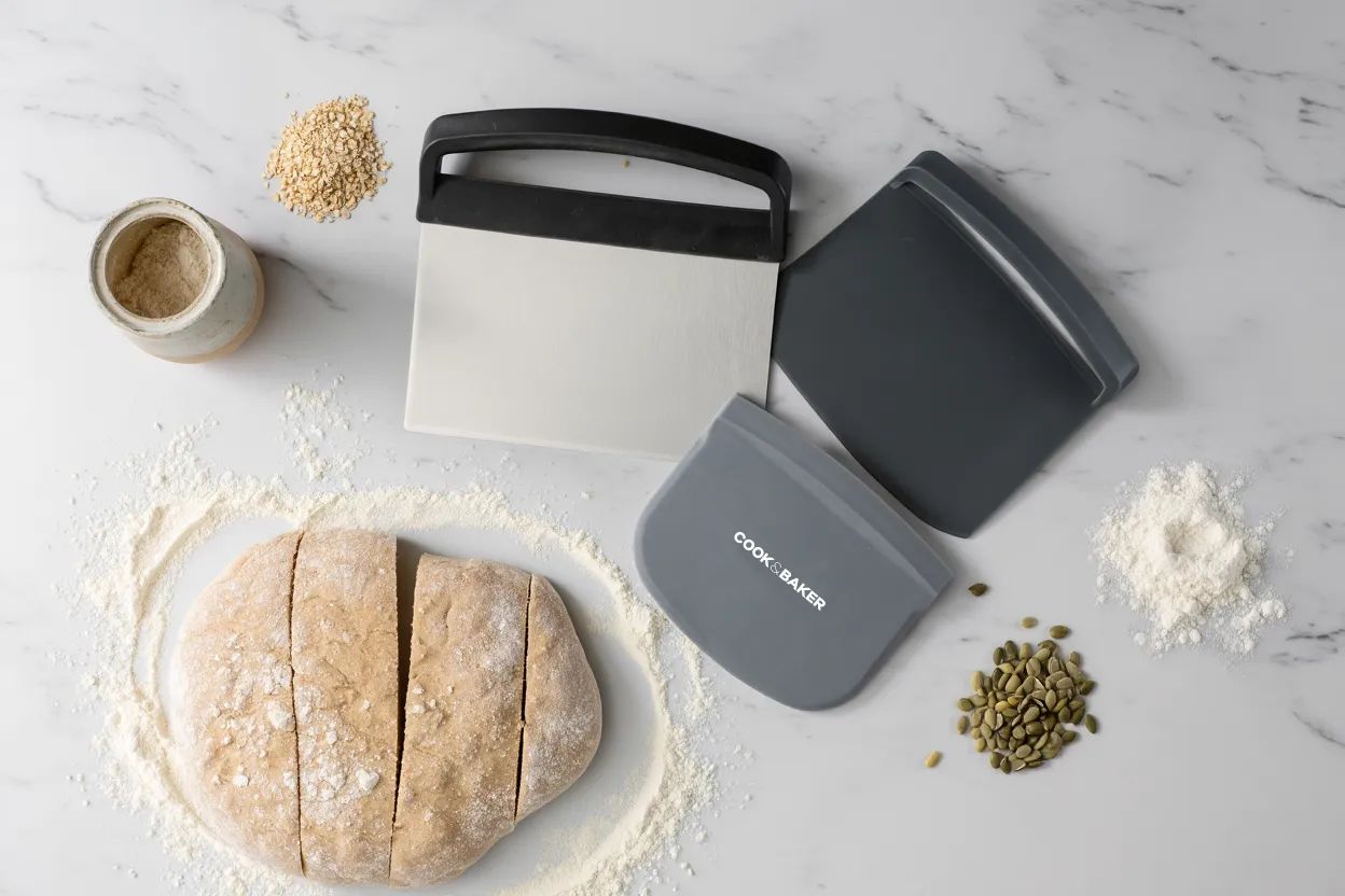 Cook & Baker Bageredskaber Dejcutter - 3 stk. i Grå, 2