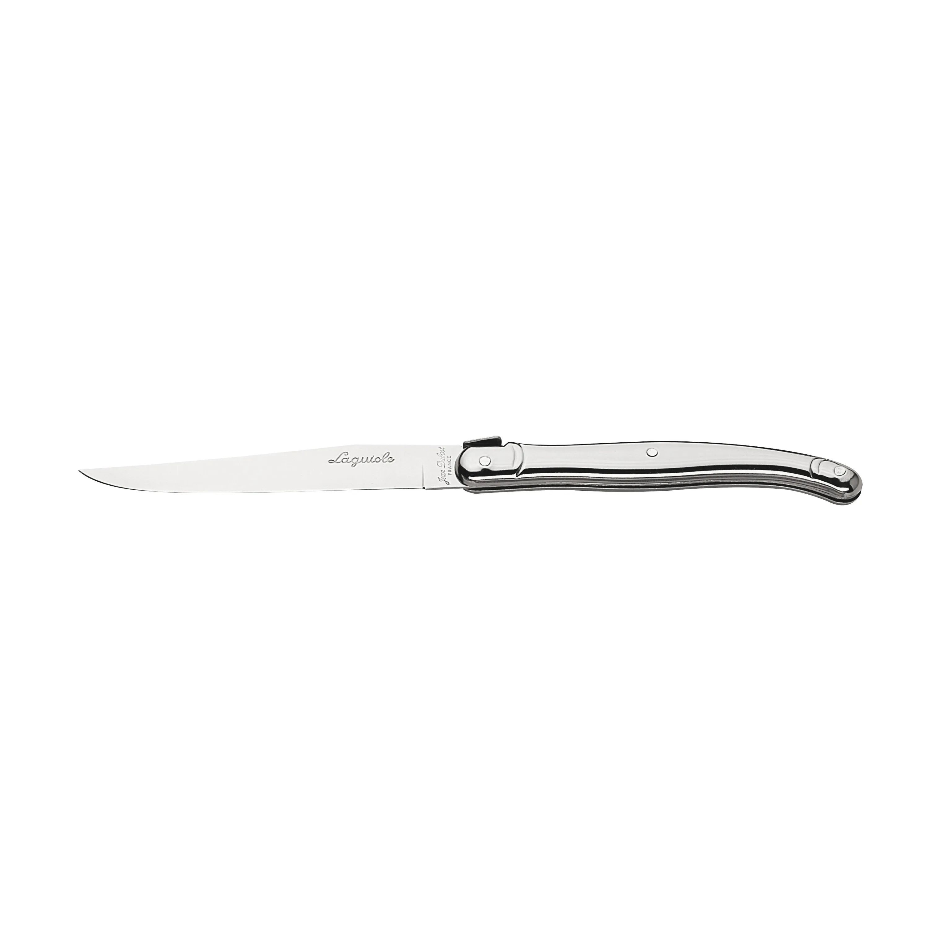 Jean Dubost Bordknive Laguiole Kniv i Sølv/silver, 23,5 cm, 1
