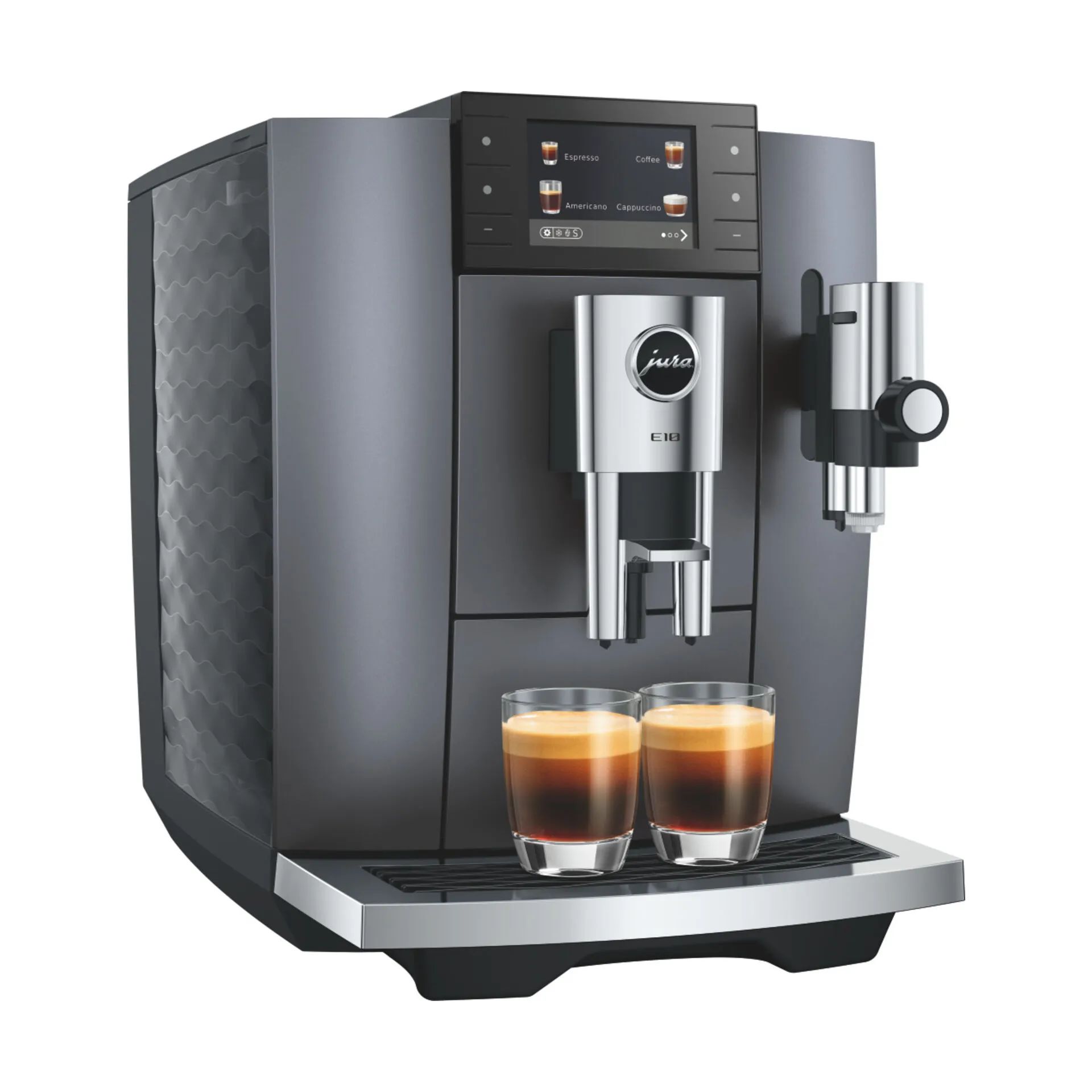 JURA Espressomaskiner JURA E10 Espressomaskine i Onyx Grey, 2