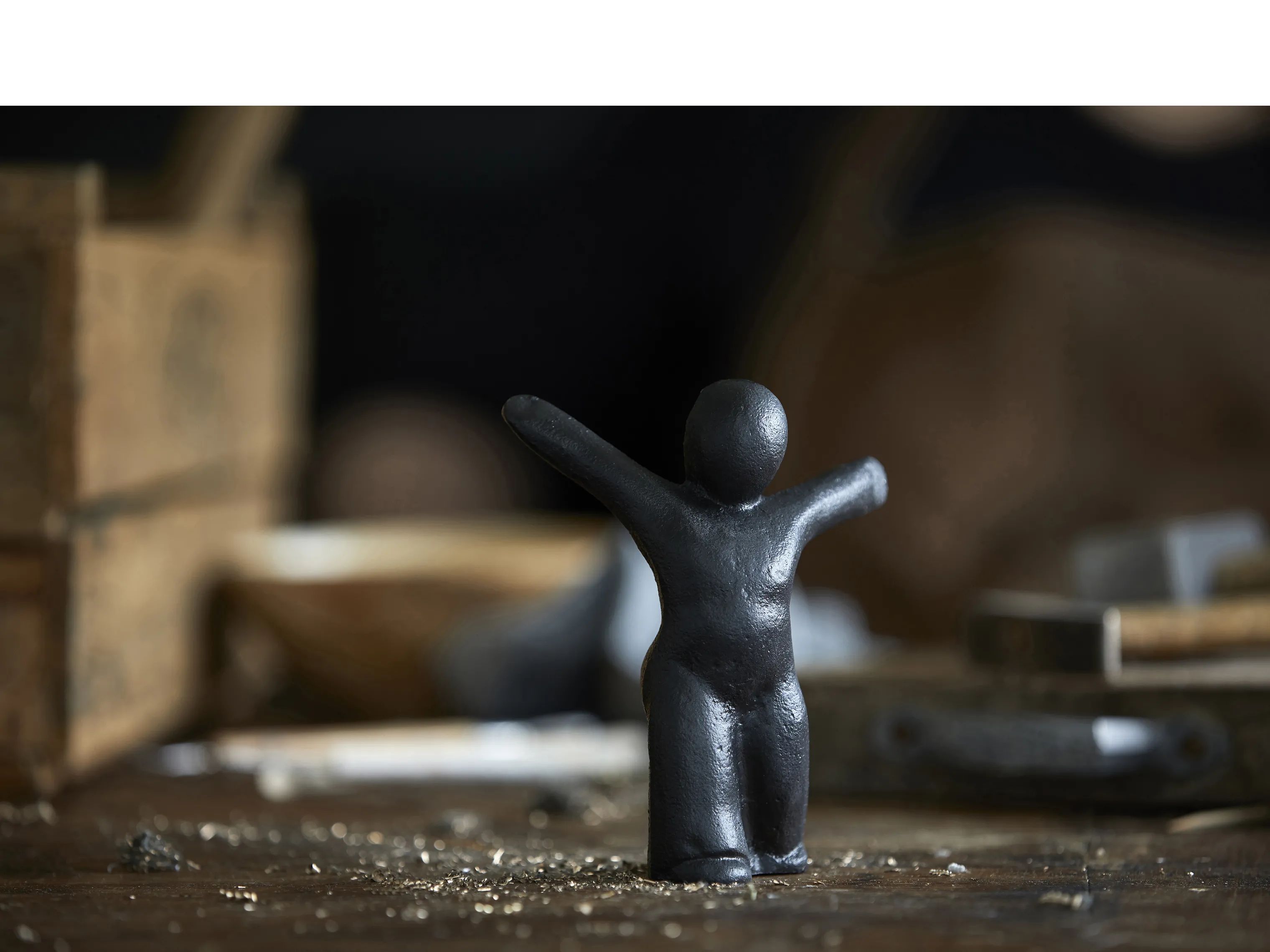 Morsø Øvrige figurer Skulptur - Jeg er parat til at springe ud i mit livs eventyr i Jeg er parat til at springe ud i mit livs eventyr, 13 cm, 2