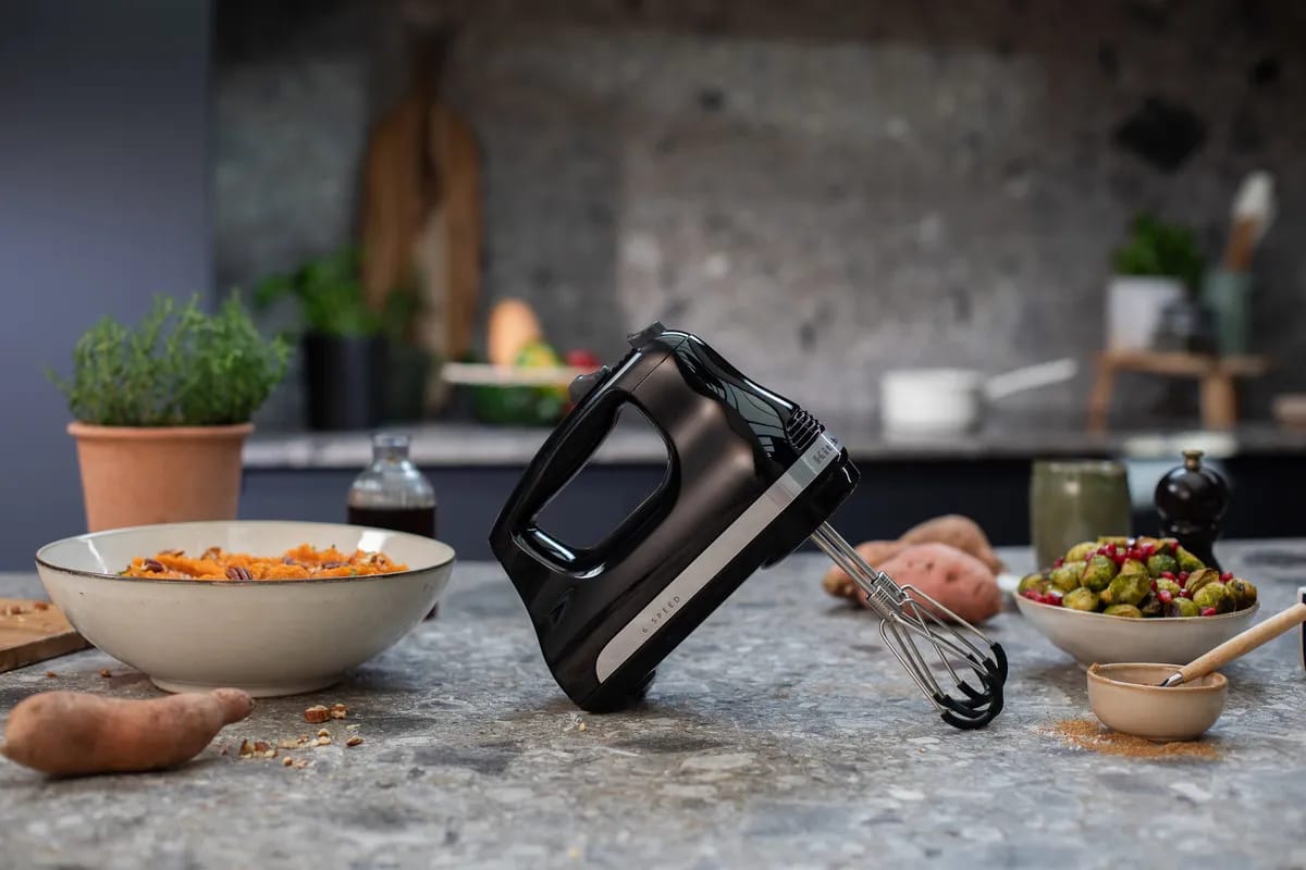 KitchenAid Håndmixere Midline Håndmixer m. piskeris med fleksible kanter i Onyx Black, 3