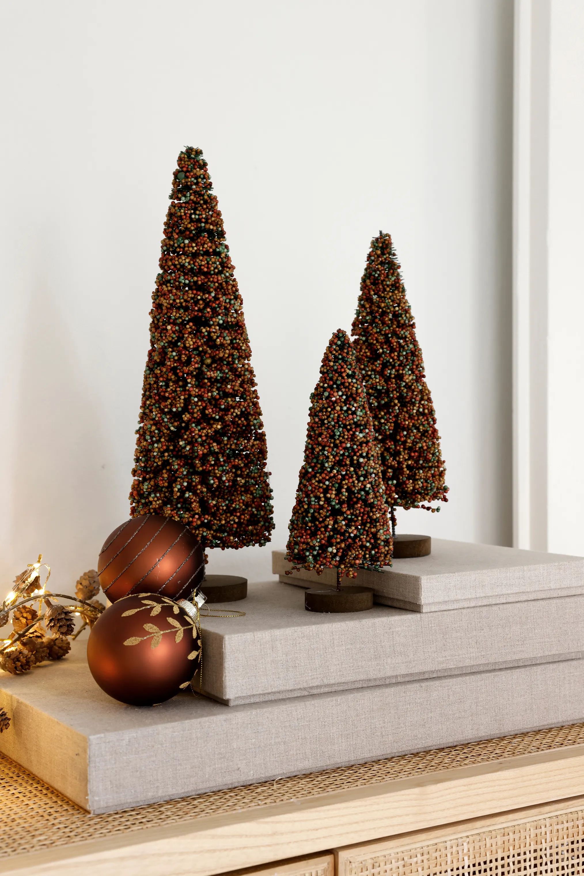 Casa Christmas Julefigurer Juletræ i 38 cm, 2