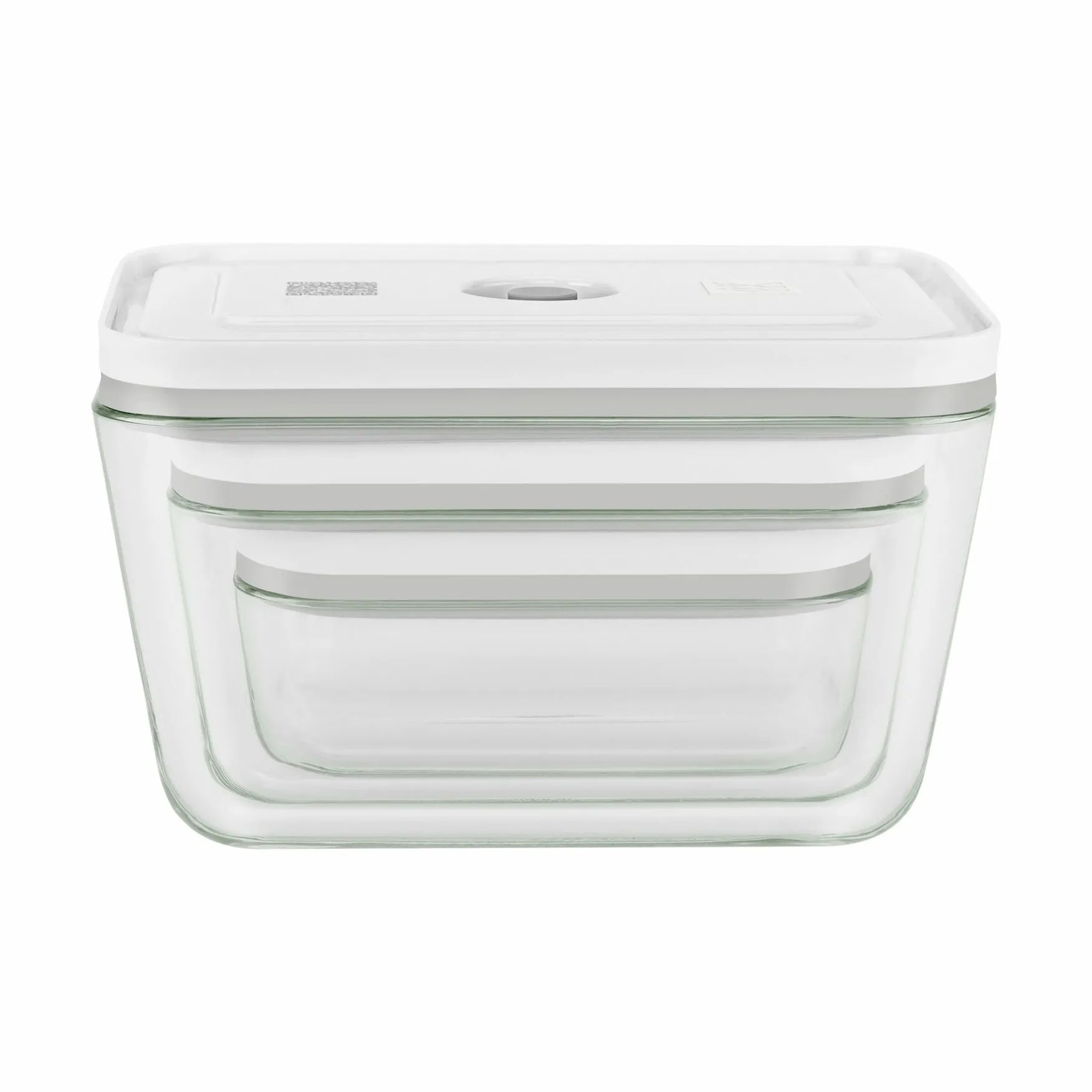 Zwilling Opbevaringsbokse Fresh & Save Vakuumbokssæt - 3 dele i Grå/Klar, 4
