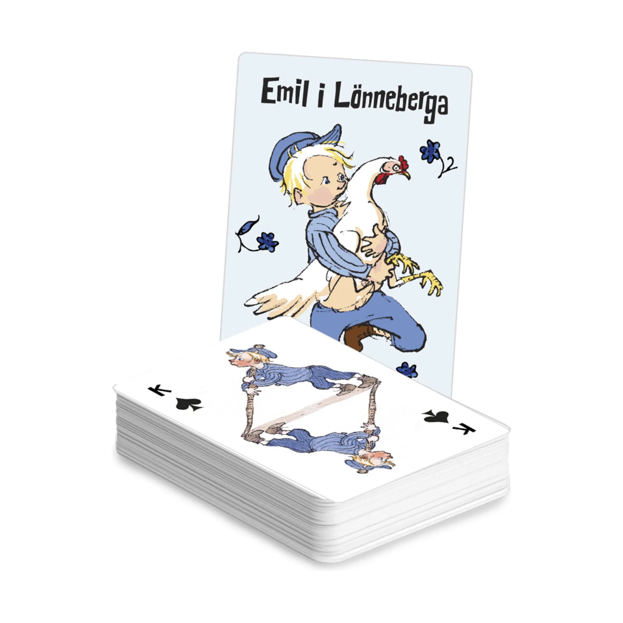 Barbo Toys Spil Emil fra Lønneberg Emil fra Lønneberg Spillekort i Multifarvet, 1