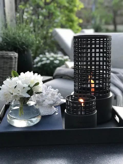TenderFlame Lanterner Signal Hill Lanterne i Sort, 2