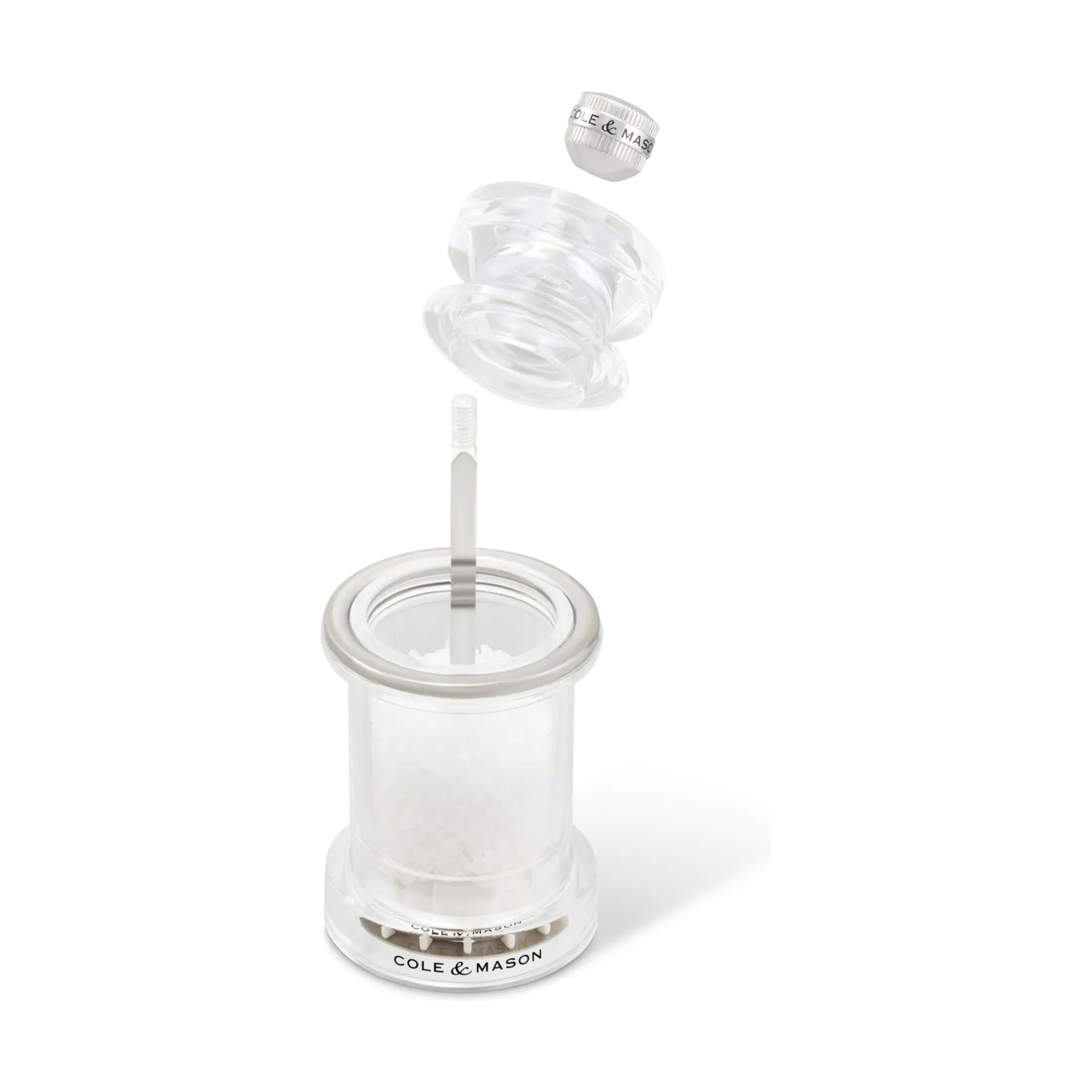 Cole&Mason Saltkværne Akryl Saltkværn i 11,4 cm, 2