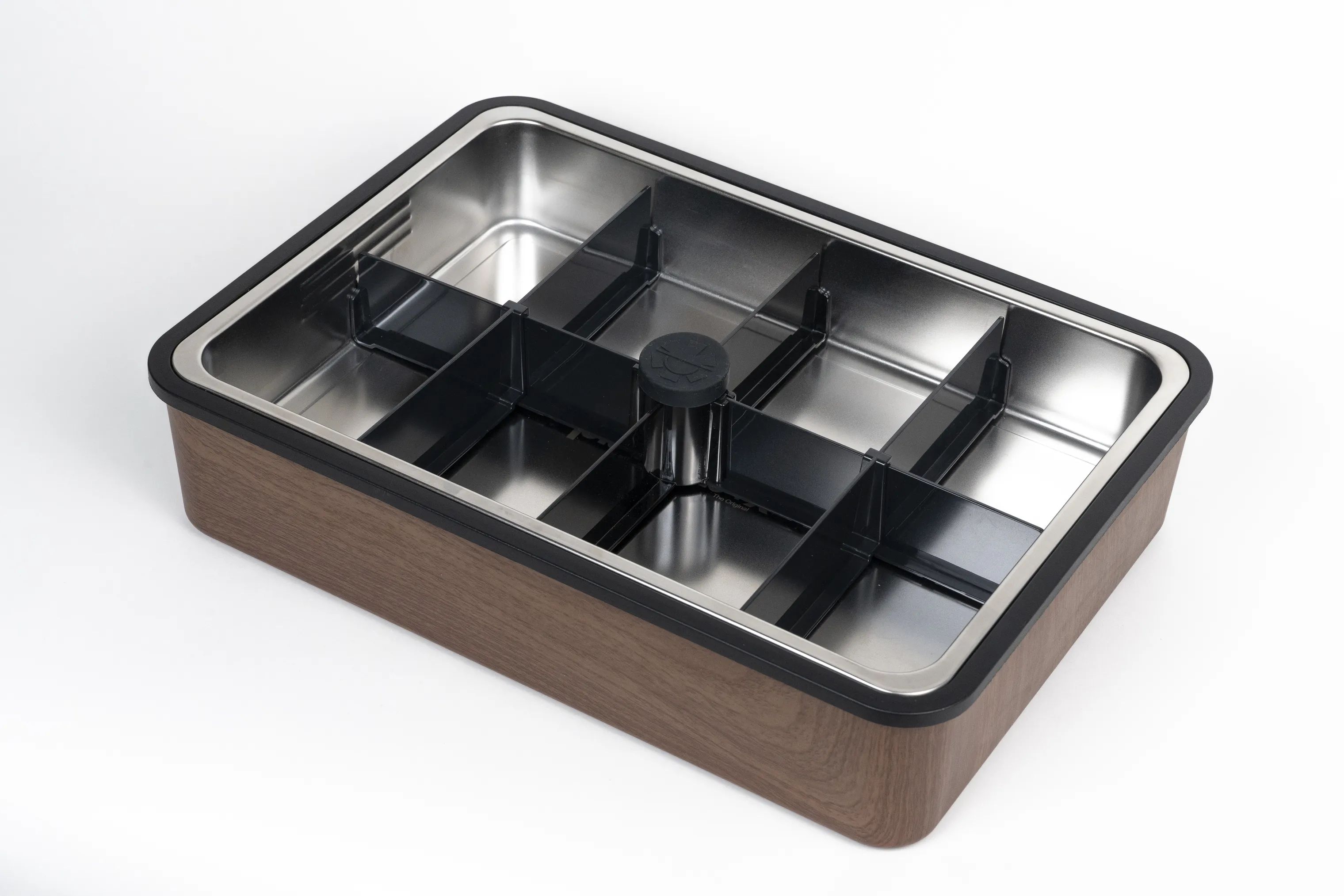 Platterbox Opbevaringsbokse Snack Box Tilbehørssæt - 21 dele i Valnød, 4