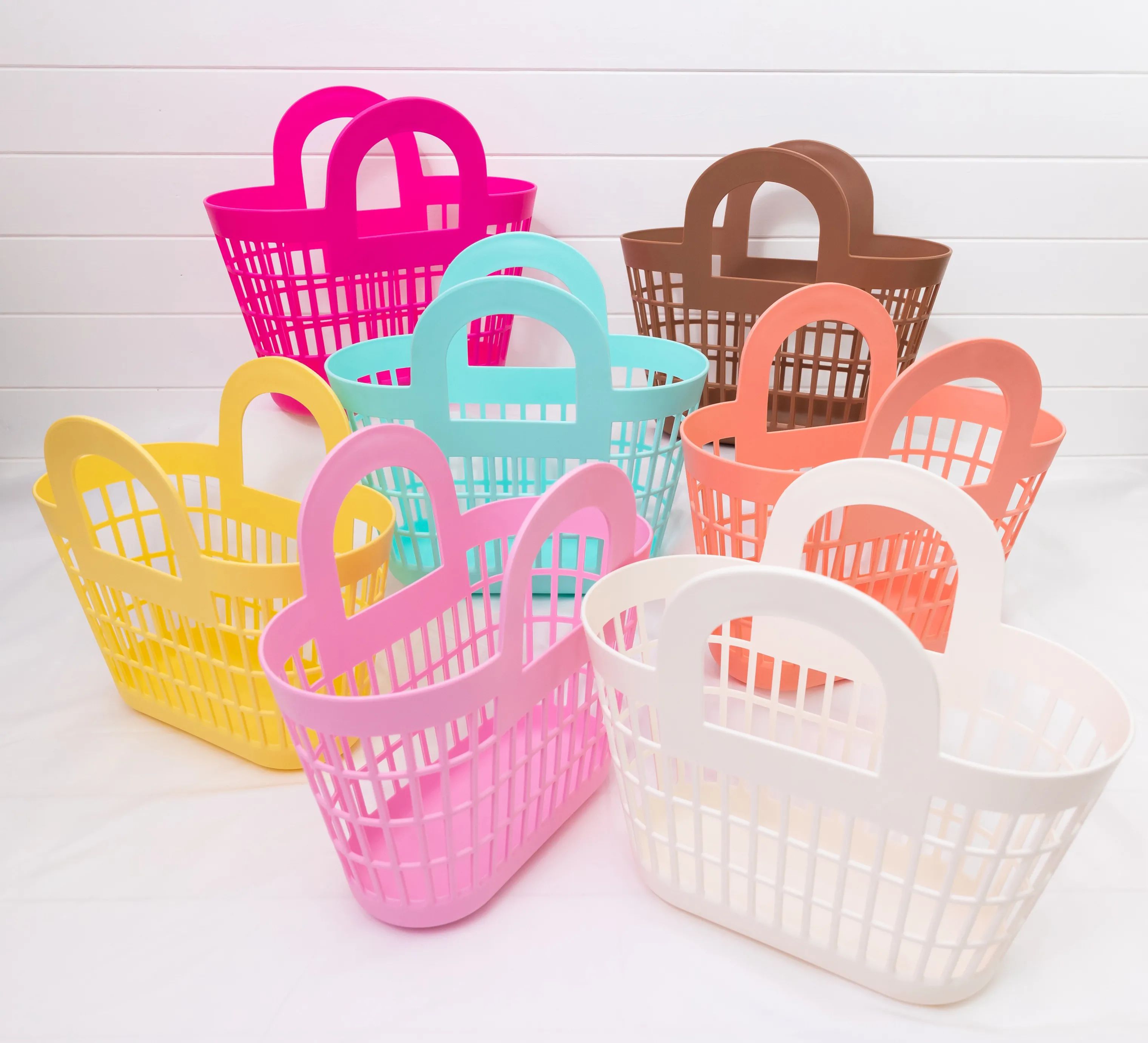 Sun Jellies Øvrigt interiør Atomic Tote Rosie Basket i Mocha, 2