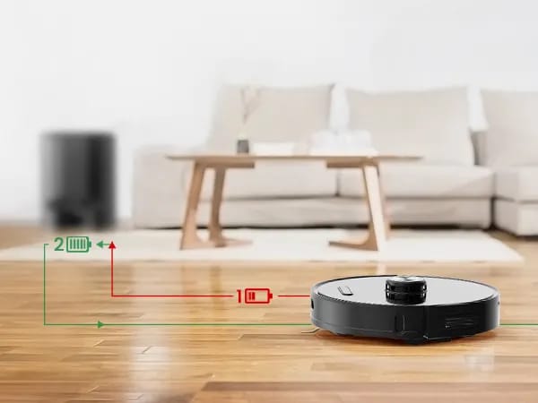 Proscenic Robotstøvsugere M9 Robotstøvsuger i Sort, 2
