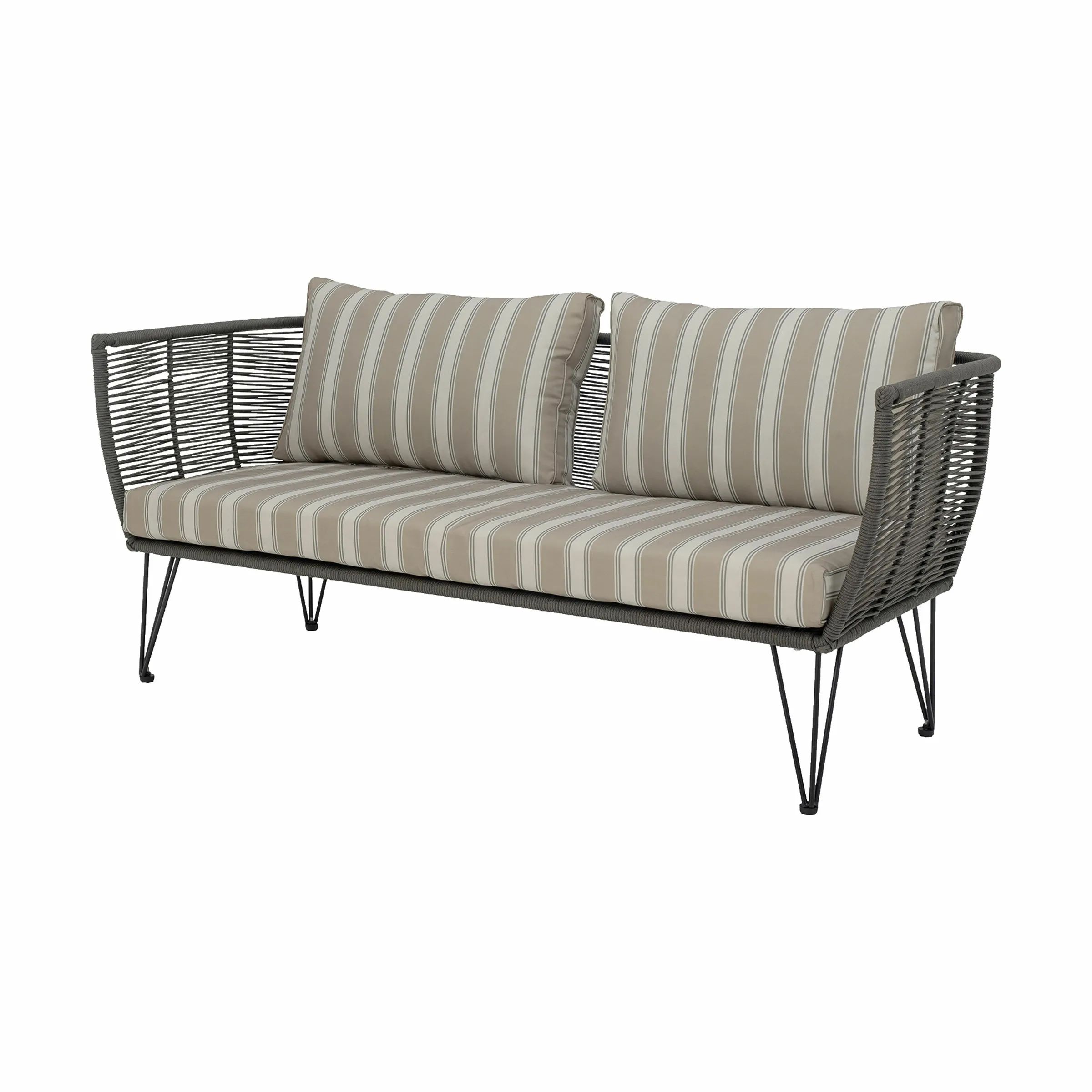 Bloomingville Havesofaer Mundo Havesofa i Grøn, 72 cm, 3