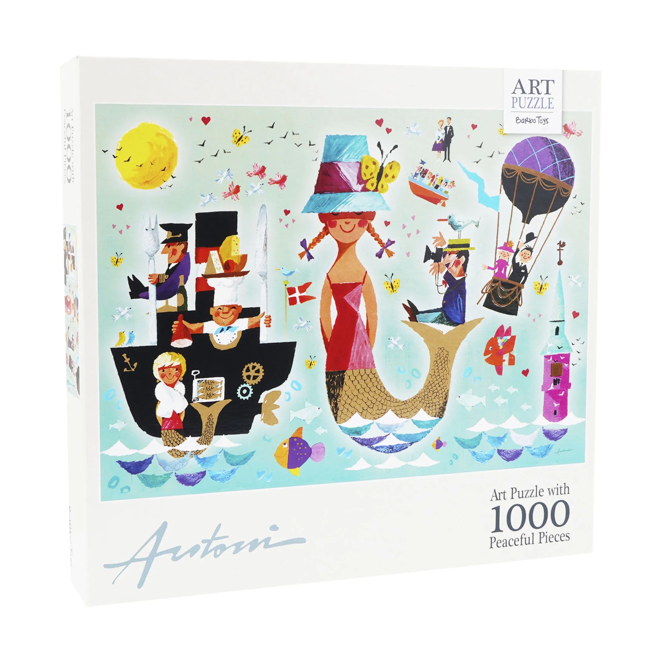 Barbo Toys Puslespil Ib Antoni Puslespil - Havfruen i Havfruen, 3
