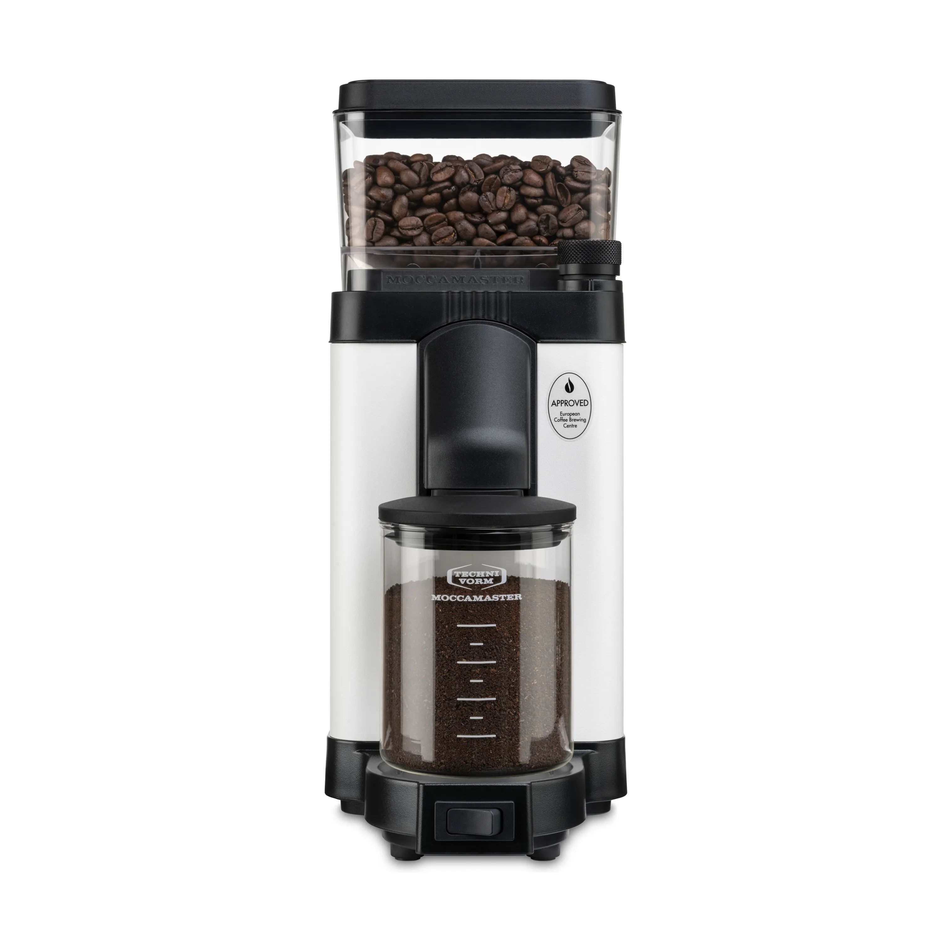 Moccamaster Kaffekværne KM5 Kaffekværn i Matt White, 1