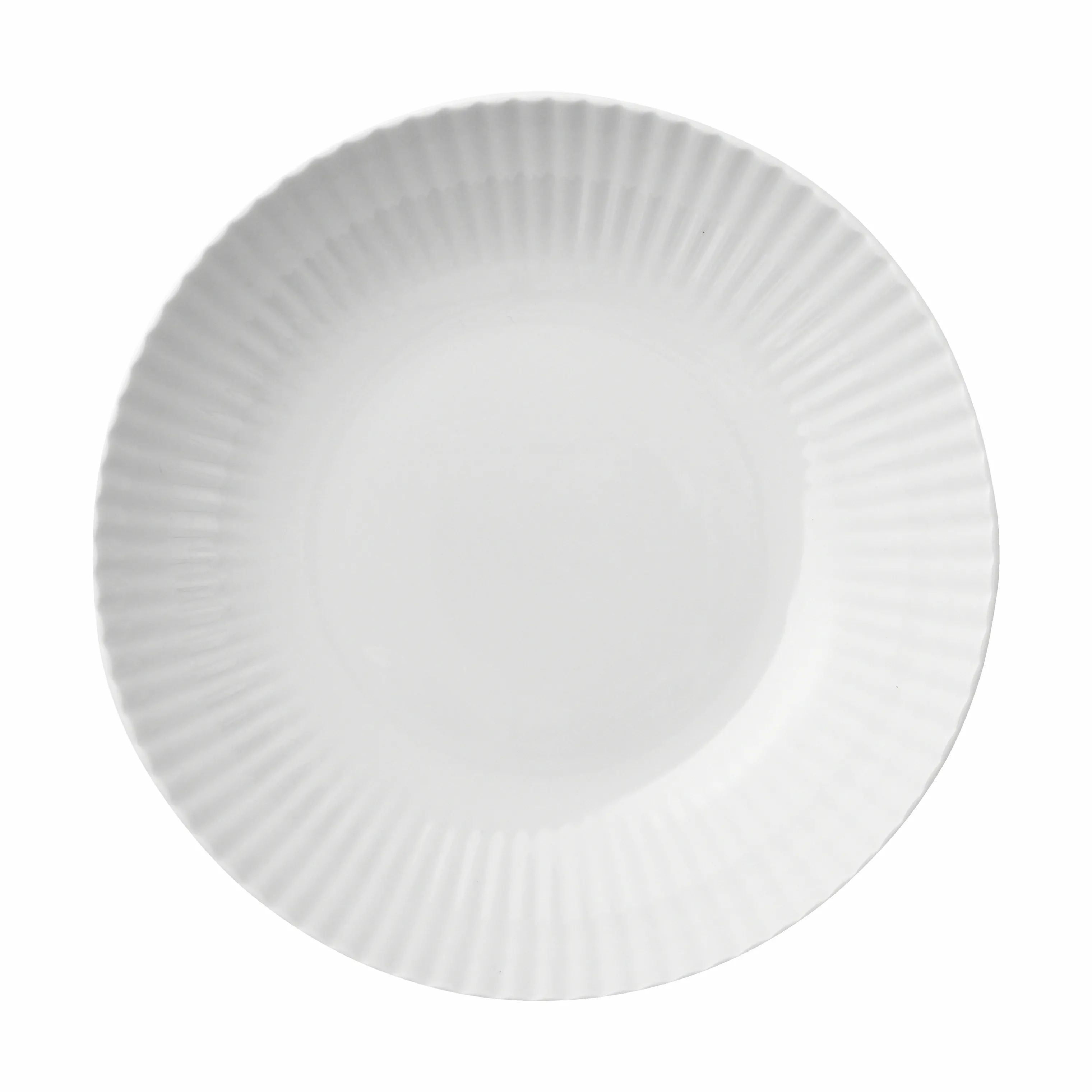 CASA Living Frokosttallerkener Daisy Frokosttallerken i Hvid, 24 cm, 1