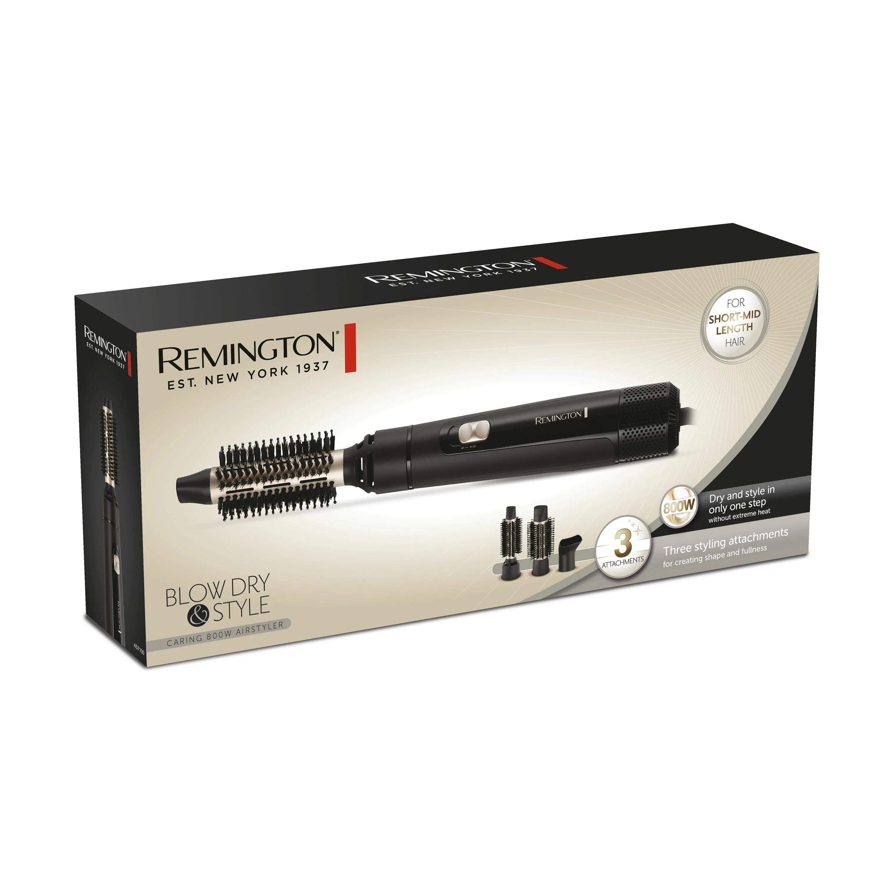 Remington Hårtørrere Caring Airstyler i Sort, 3