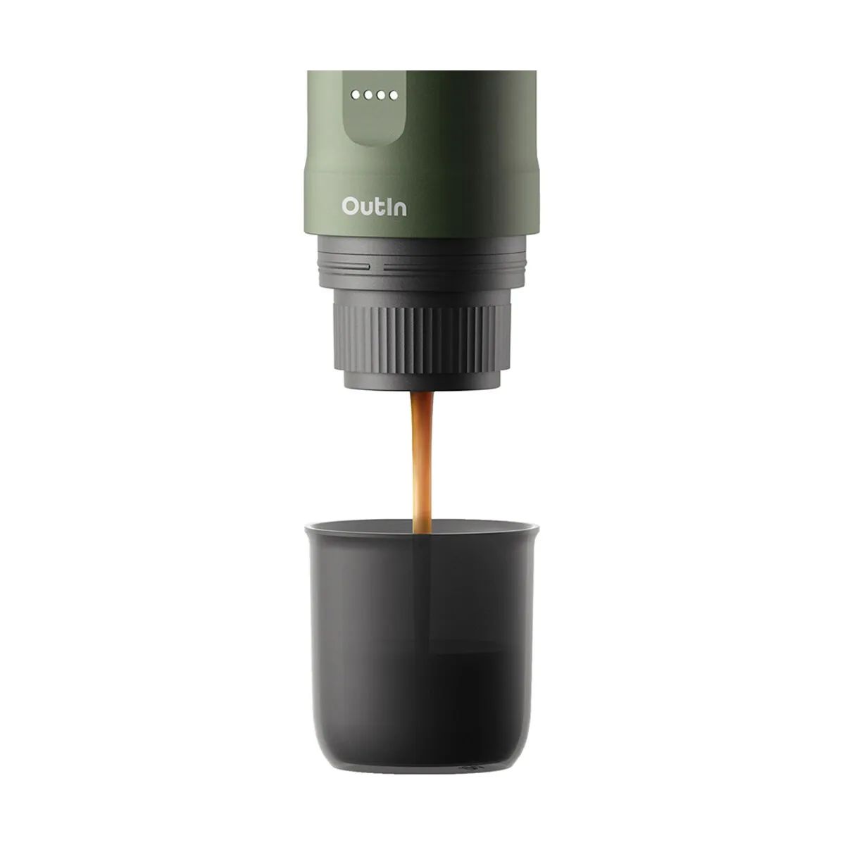 Outin Espressomaskiner Nano Espressomaskine i Green, 6