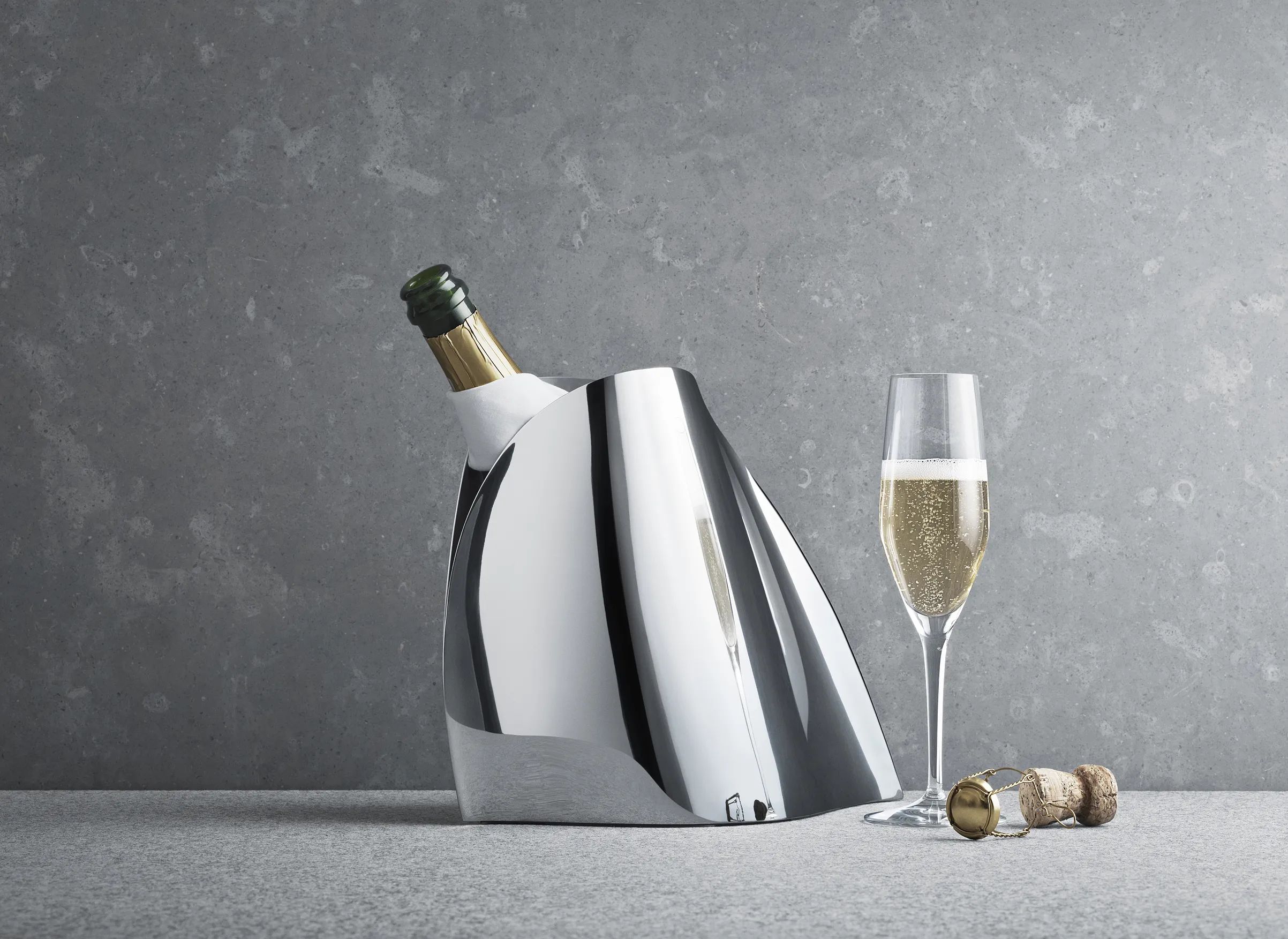 Georg Jensen Champagnekølere INDULGENCE Champagnekøler i Sølvfarvet, 2