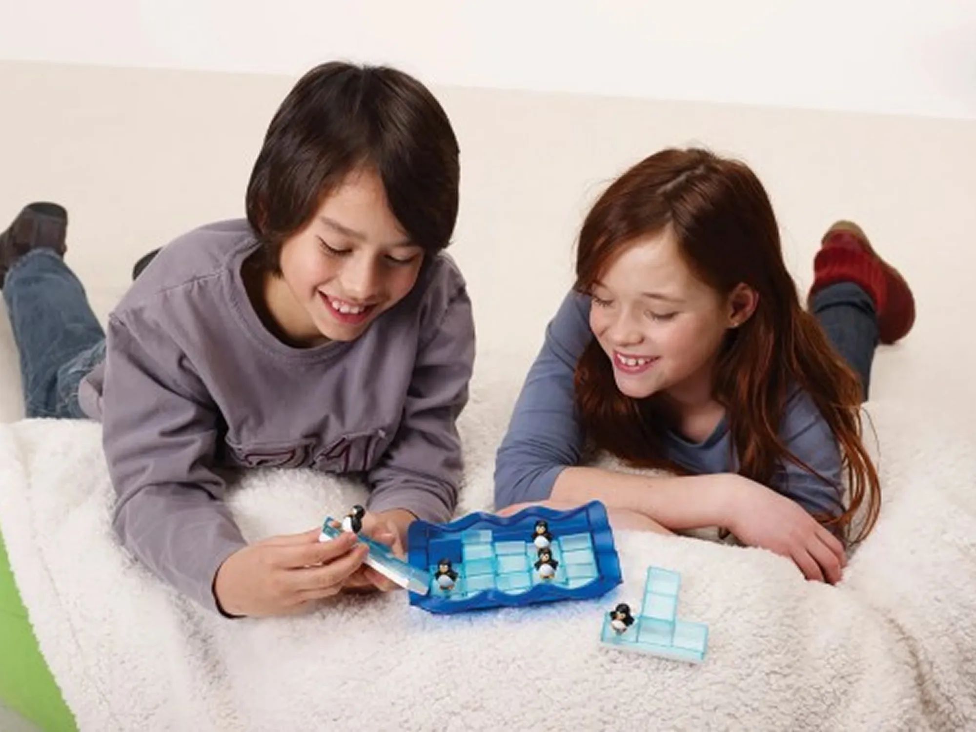Spilbræt Spil Brætspil - Smartgames Penguins on Ice i Multifarvet, 2