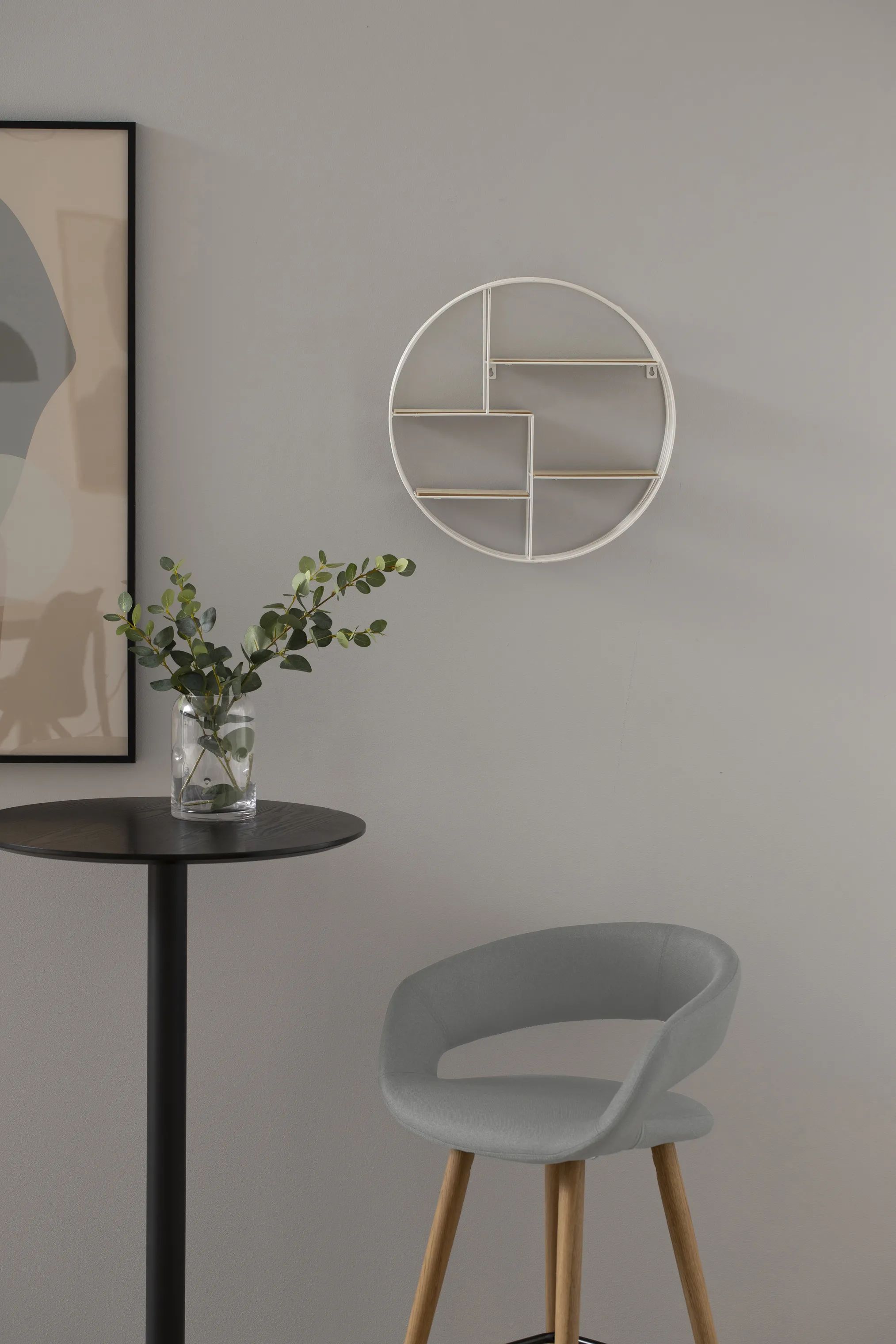 CASA Living Barstole Grace Barstol - 2 stk. i Lys grå, 2