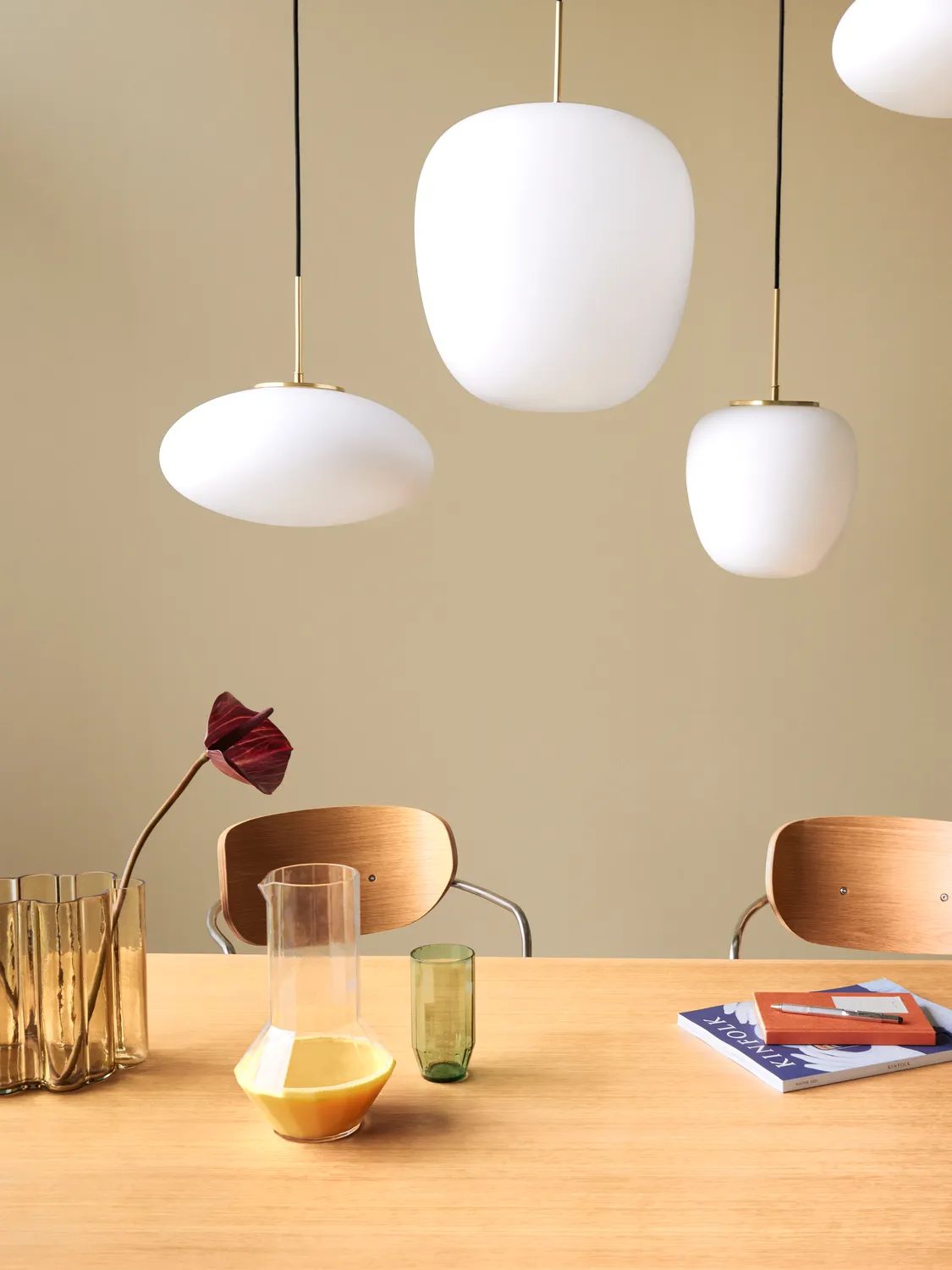Hübsch Pendler Muse Pendel i 40 cm, 3