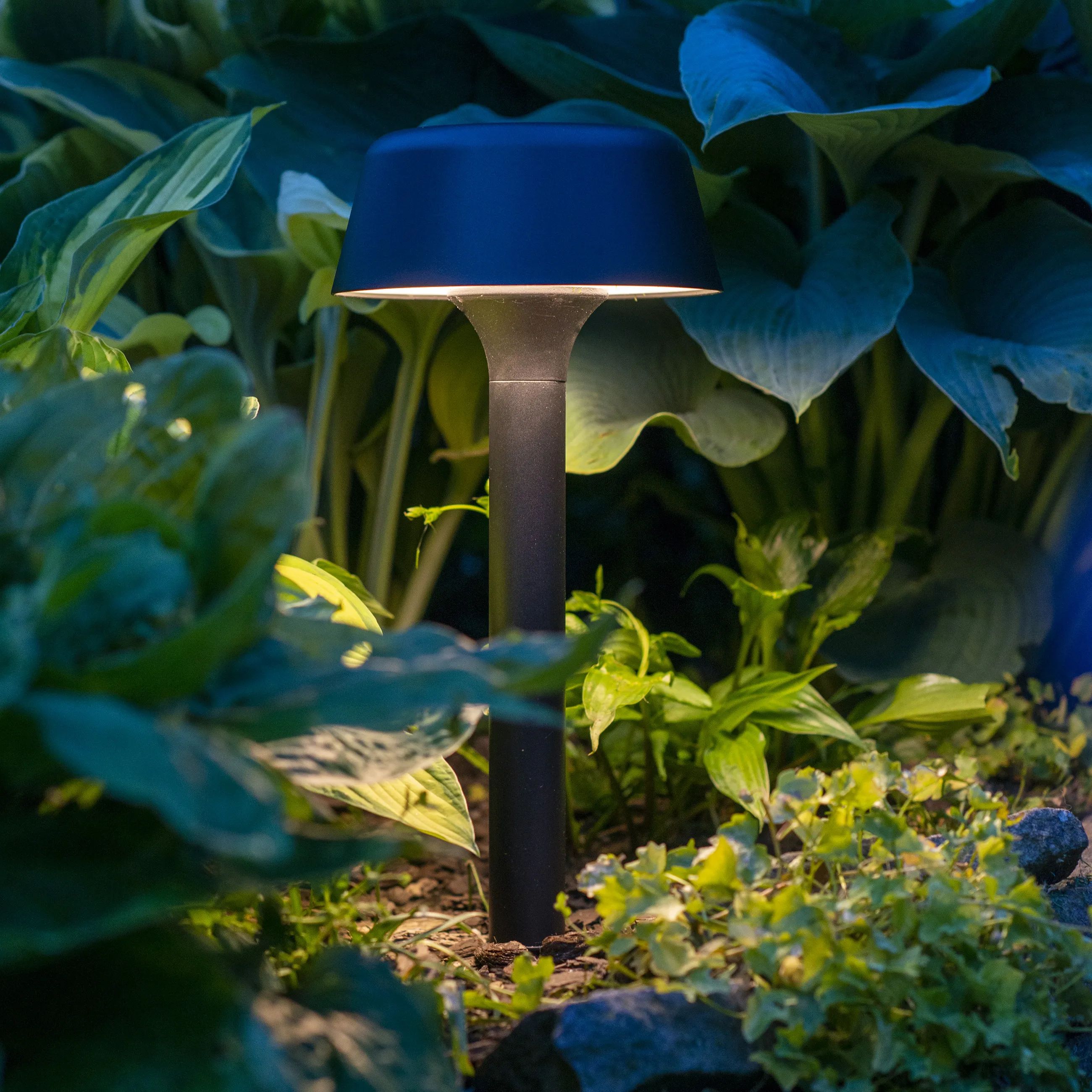 Dyberg Larsen Bedlamper Valencia Udendørs Bedlampe m. Solcelle i Mat sort, 2