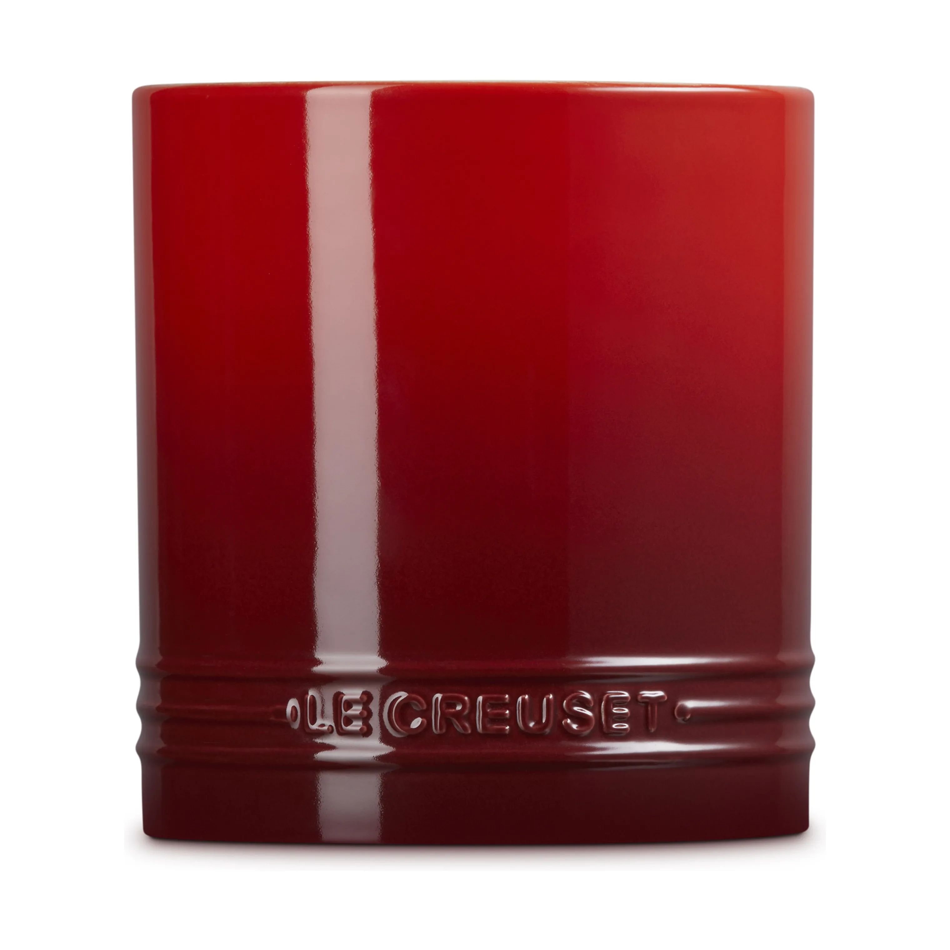 Le Creuset Krukker til køkkenredskaber Signature Redskabskrukke i Cerise, 3