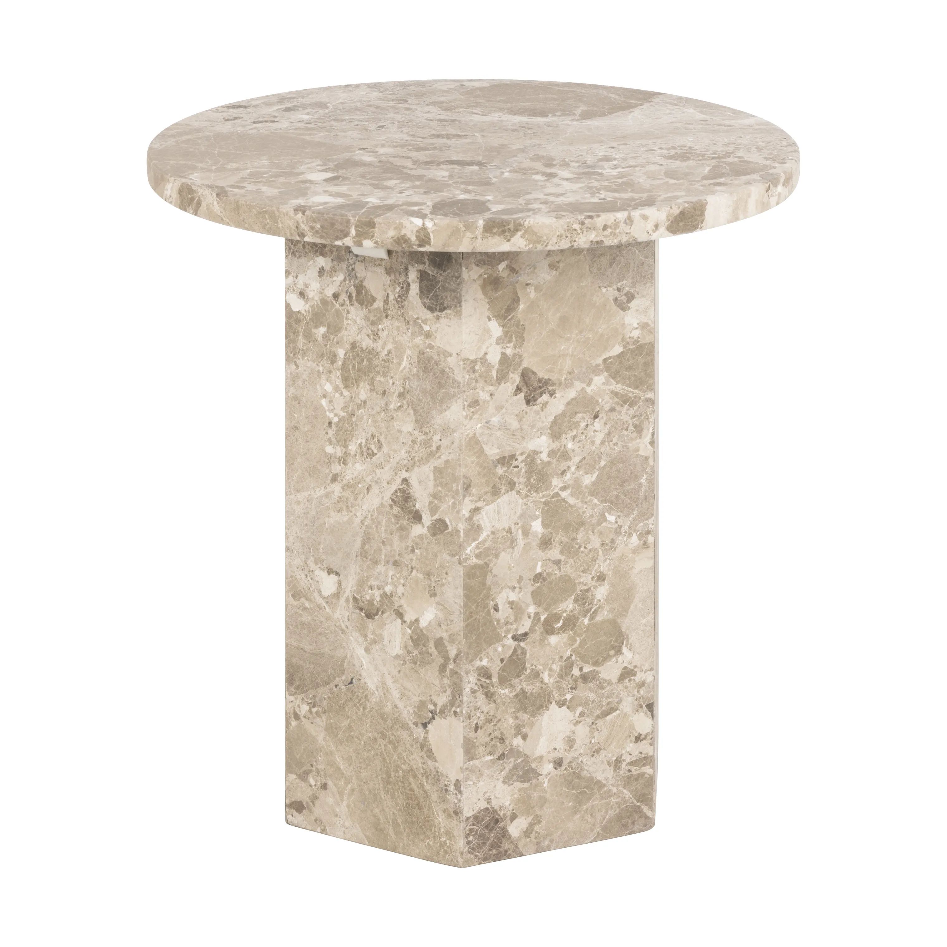 CASA Living Sideborde Naxos Hjørnebord i Beige, 1