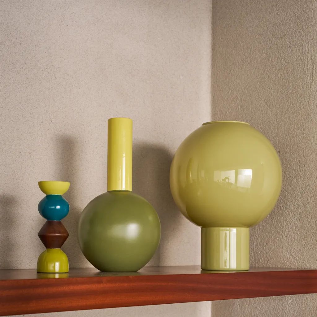 Urban Nature Culture Kronelysestage Signe Lysestage i Gul, 4