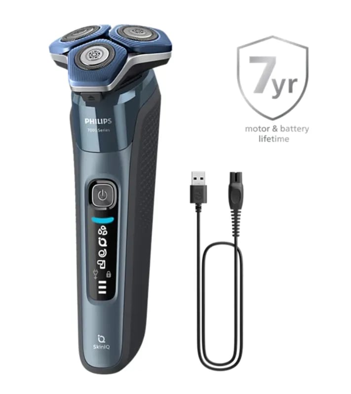 Philips Barbermaskiner 7000 Series 7000 Wet & Dry Barbermaskine i Blå, 4