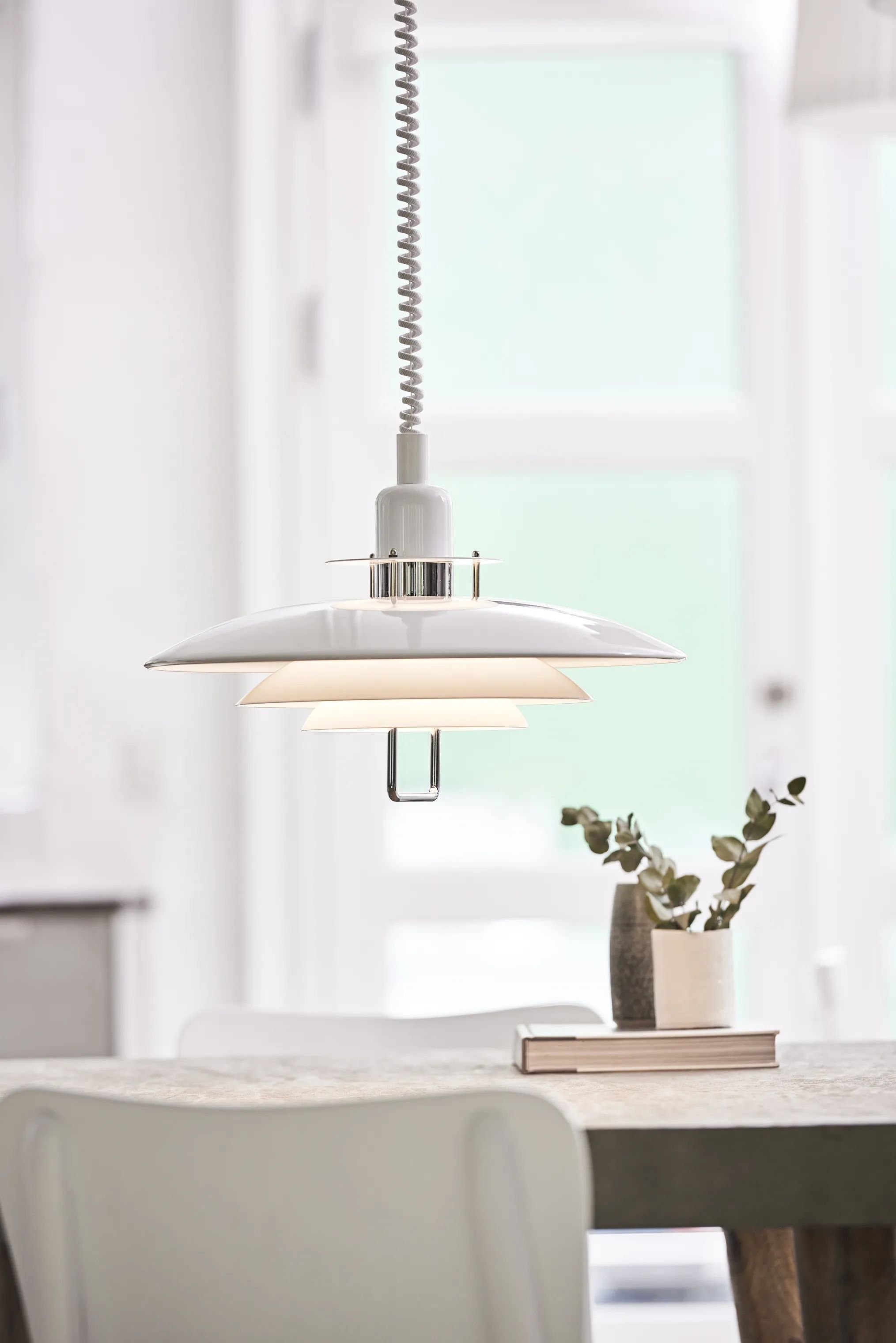 Belid Pendler Primus II Pendel i Hvid, 43 cm, 3