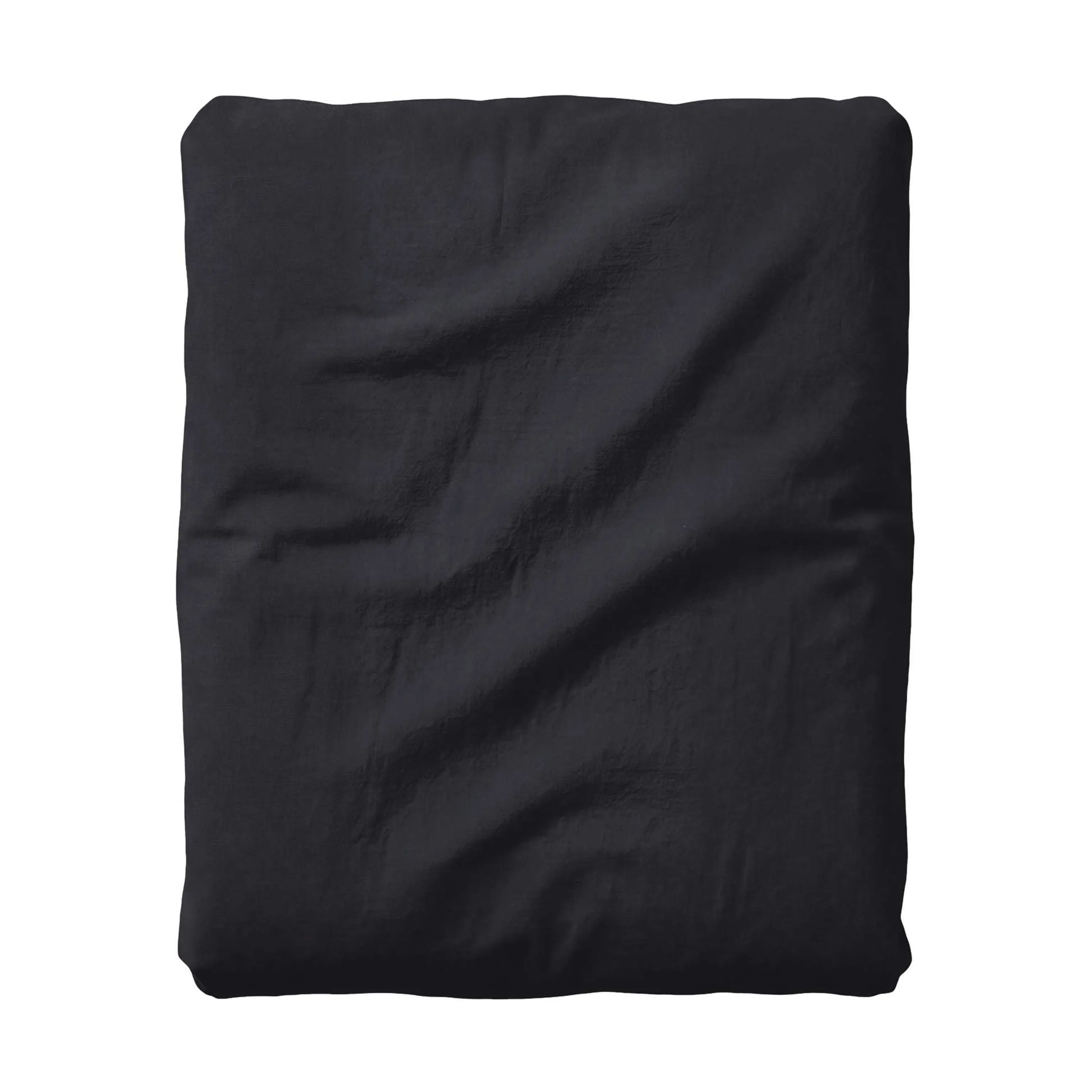 Essenza Lagner Fine Organic Jersey Boxlagen i Nightblue, B160 x L220 cm, 1