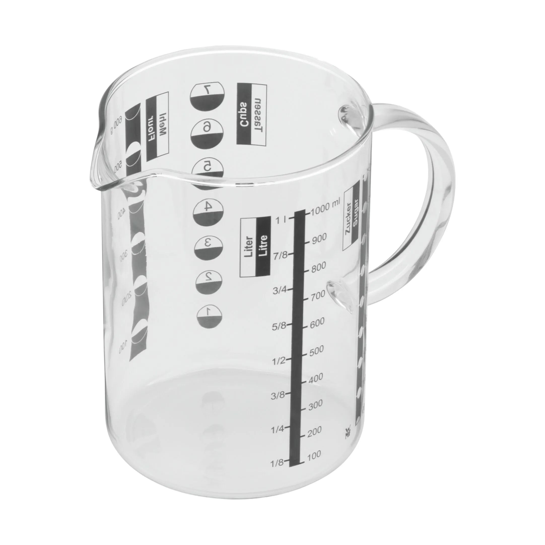 WMF Målekander Gourmet Målebæger i Glas, 4